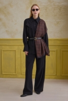 Modern Pocket Detailed Shirt Black 