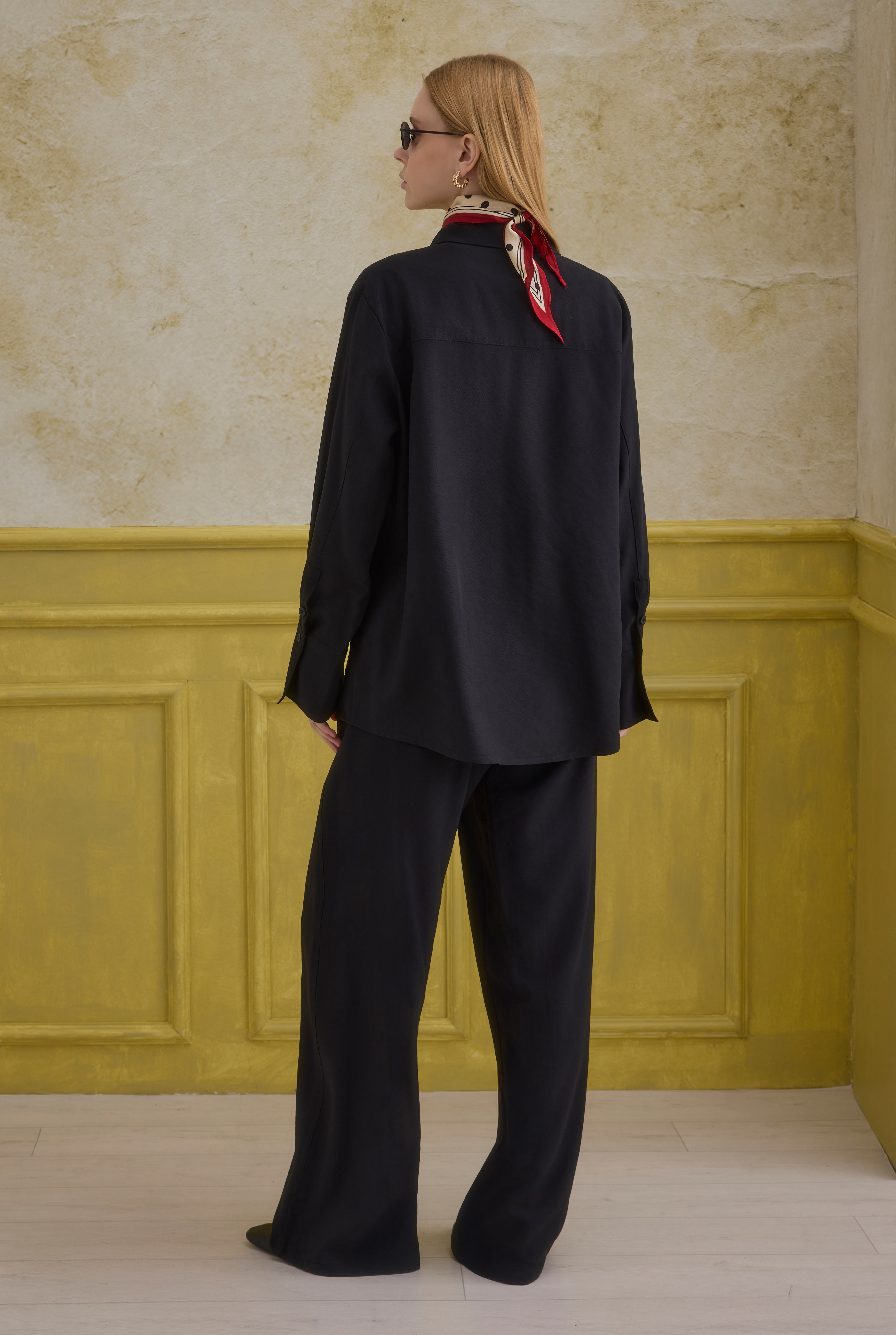 Modern Pocket Detailed Shirt Black - 4