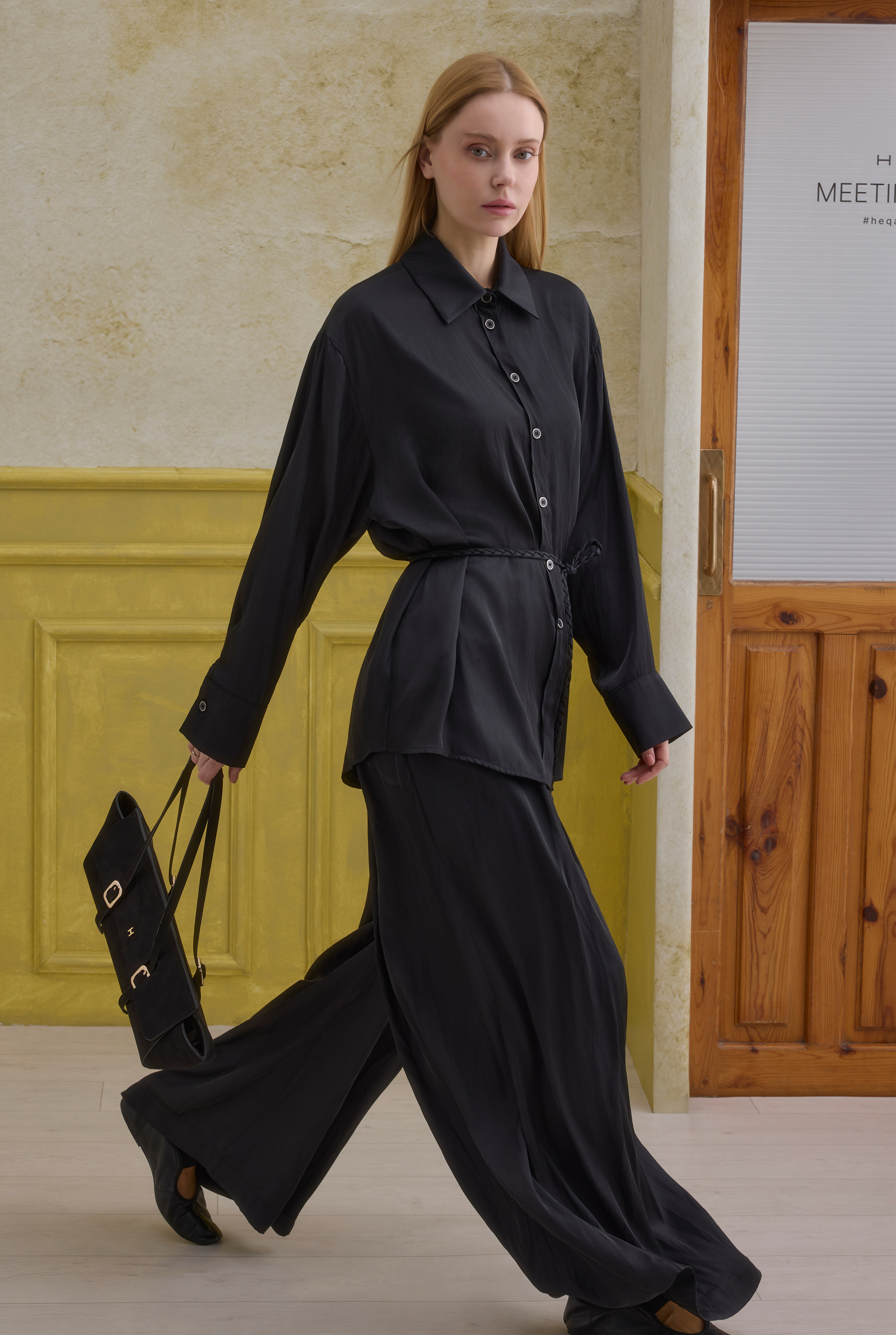 Flowy Set Black - 2