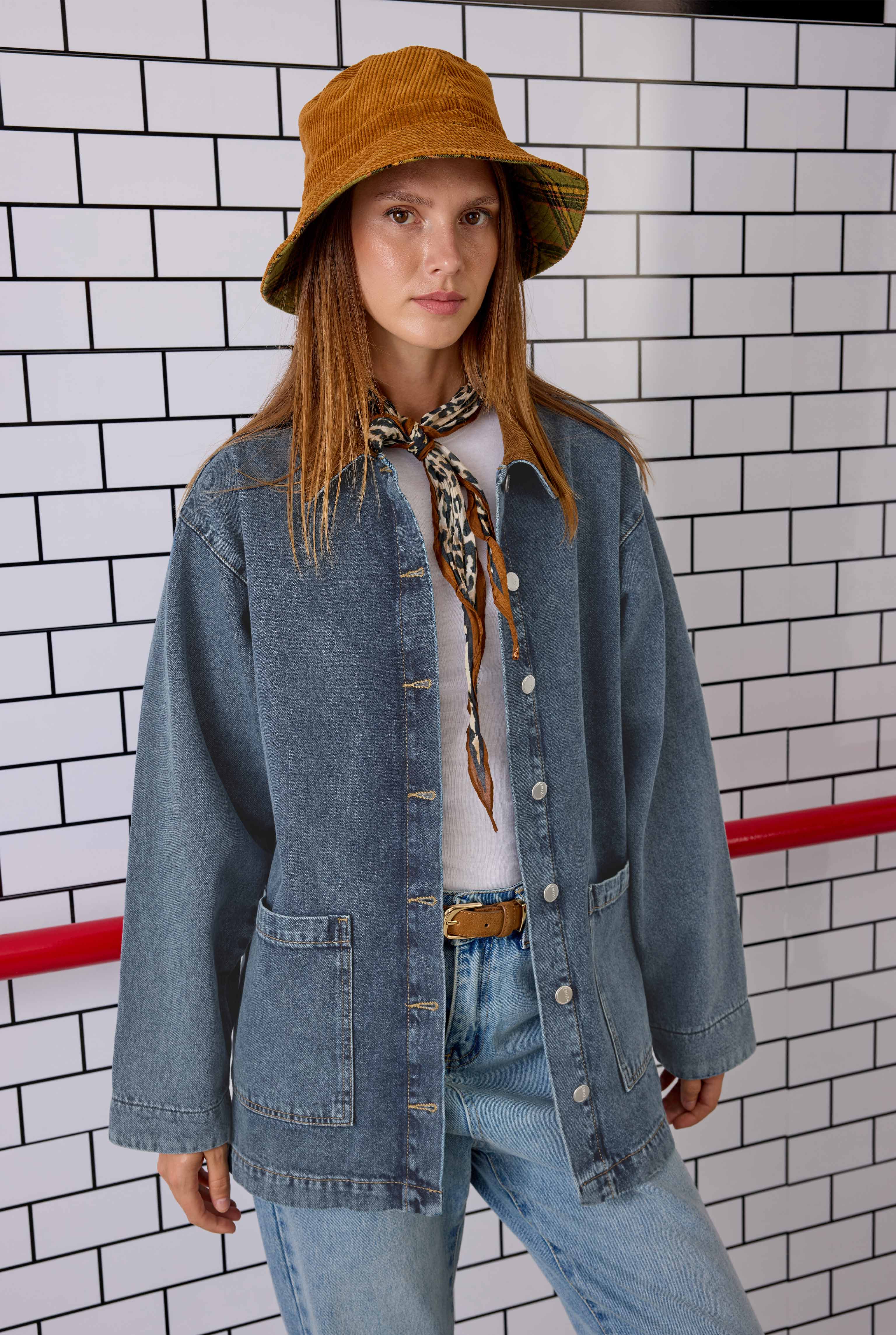 Denim Barn Jacket - 3