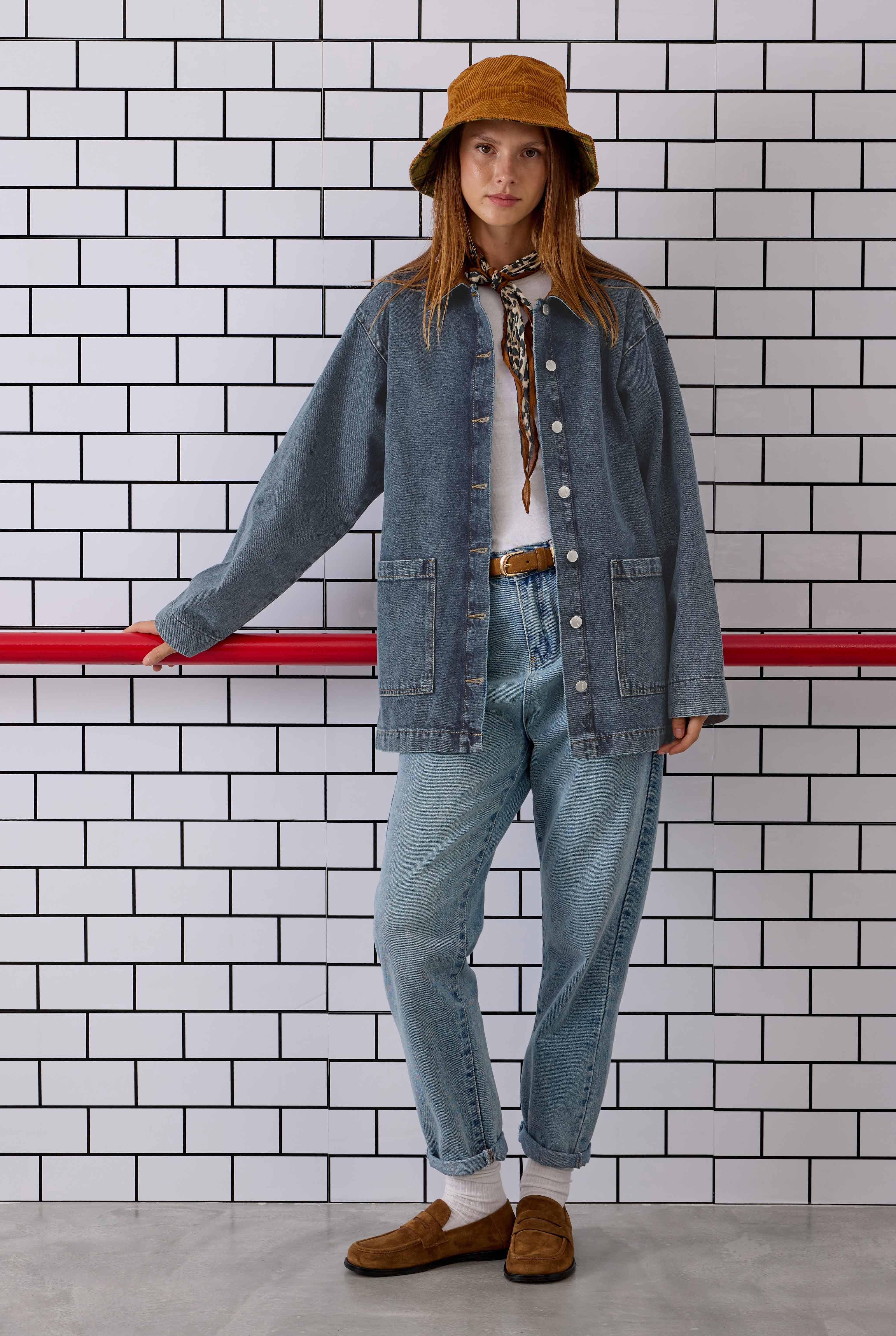 Denim Barn Jacket - 6