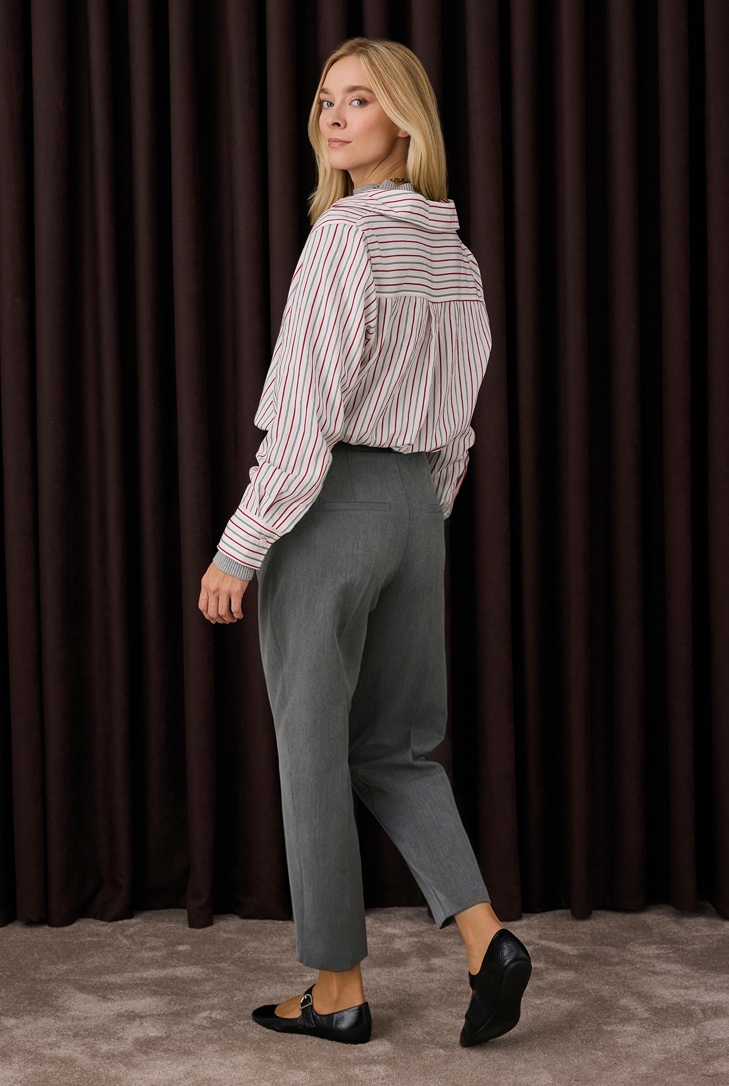 Tapered Trousers Anthracite - 6