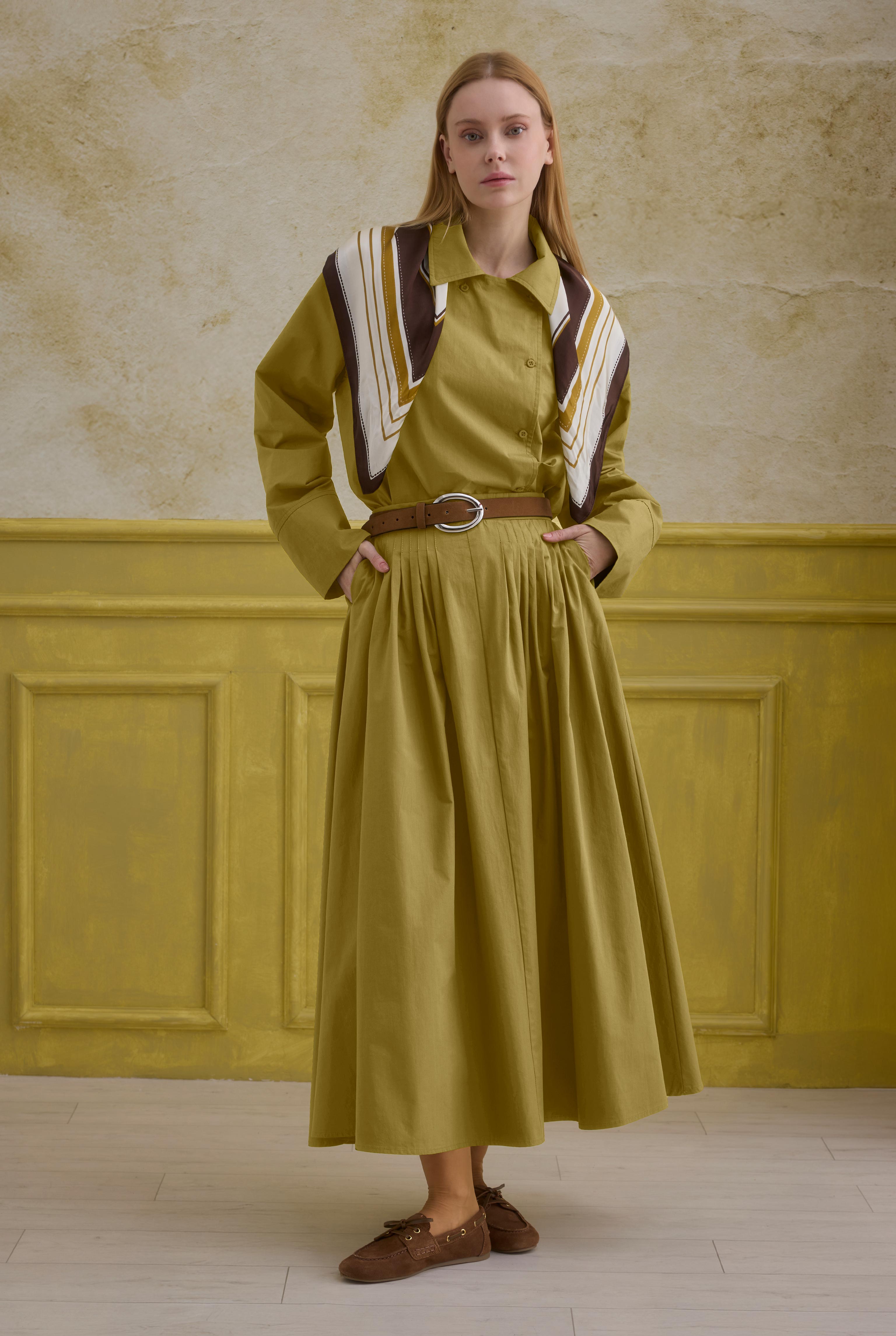 100% Cotton Skirt Honey - 4