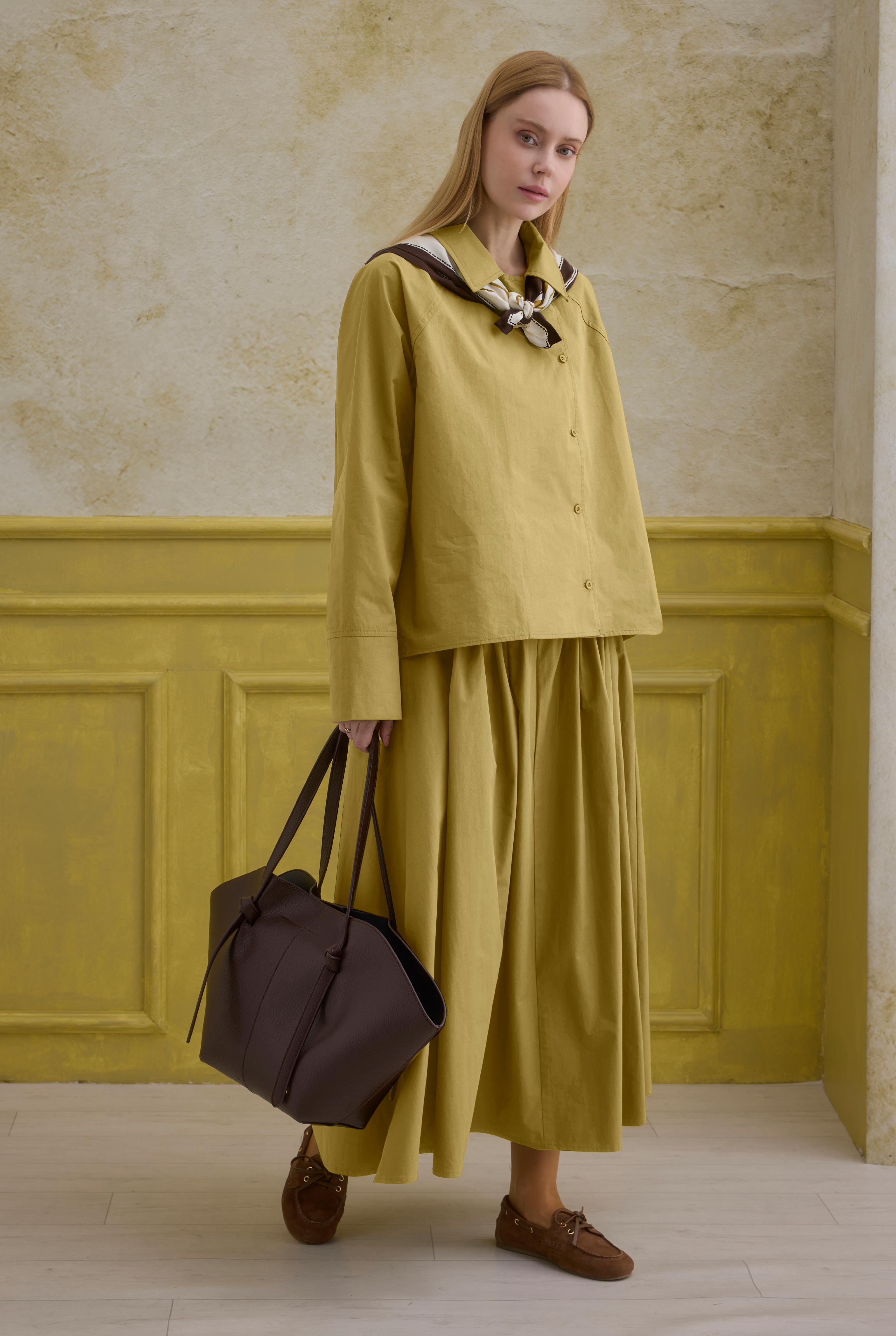 100% Cotton Skirt Honey - 5