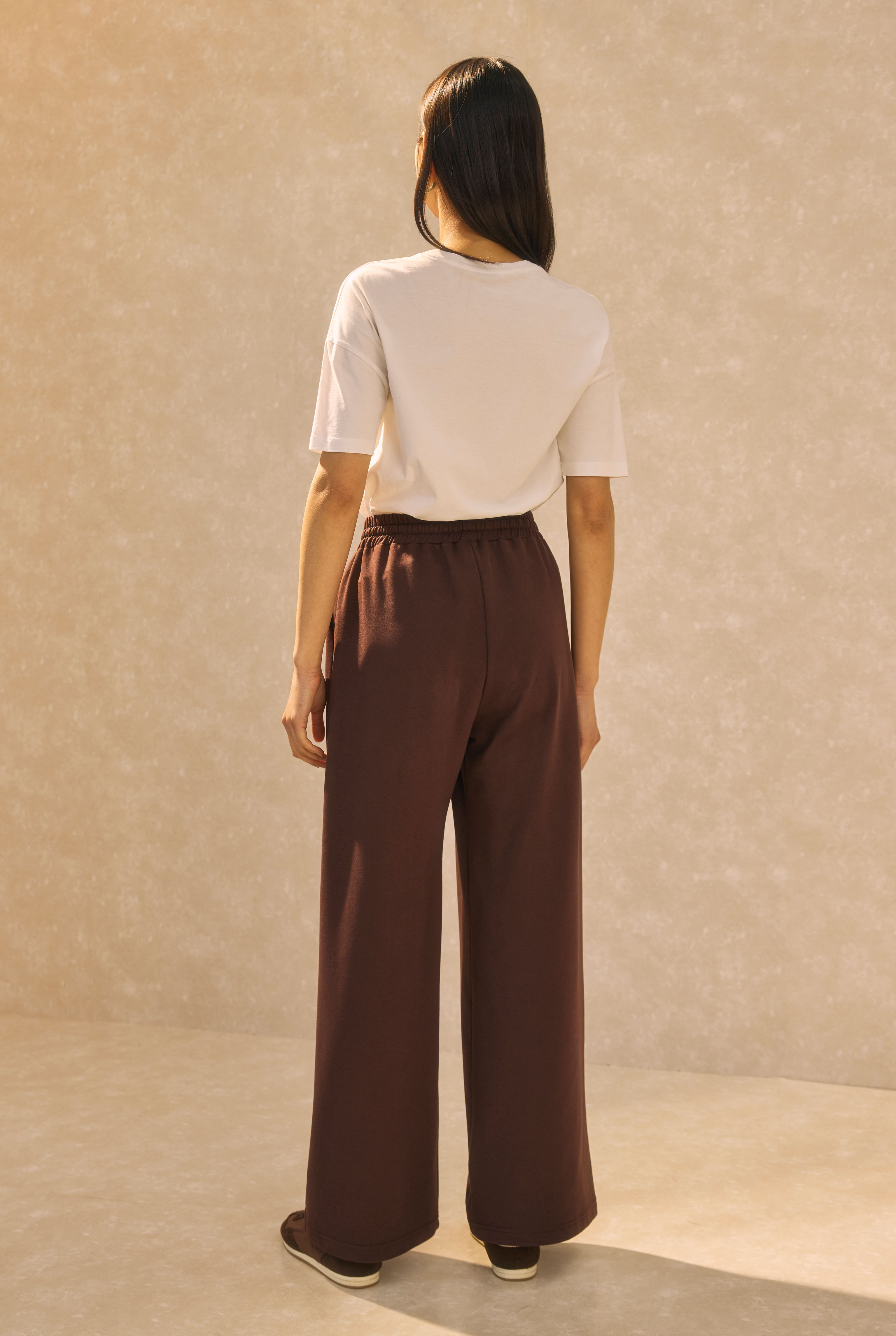 Wide Leg Sweatpants Bitter - 2