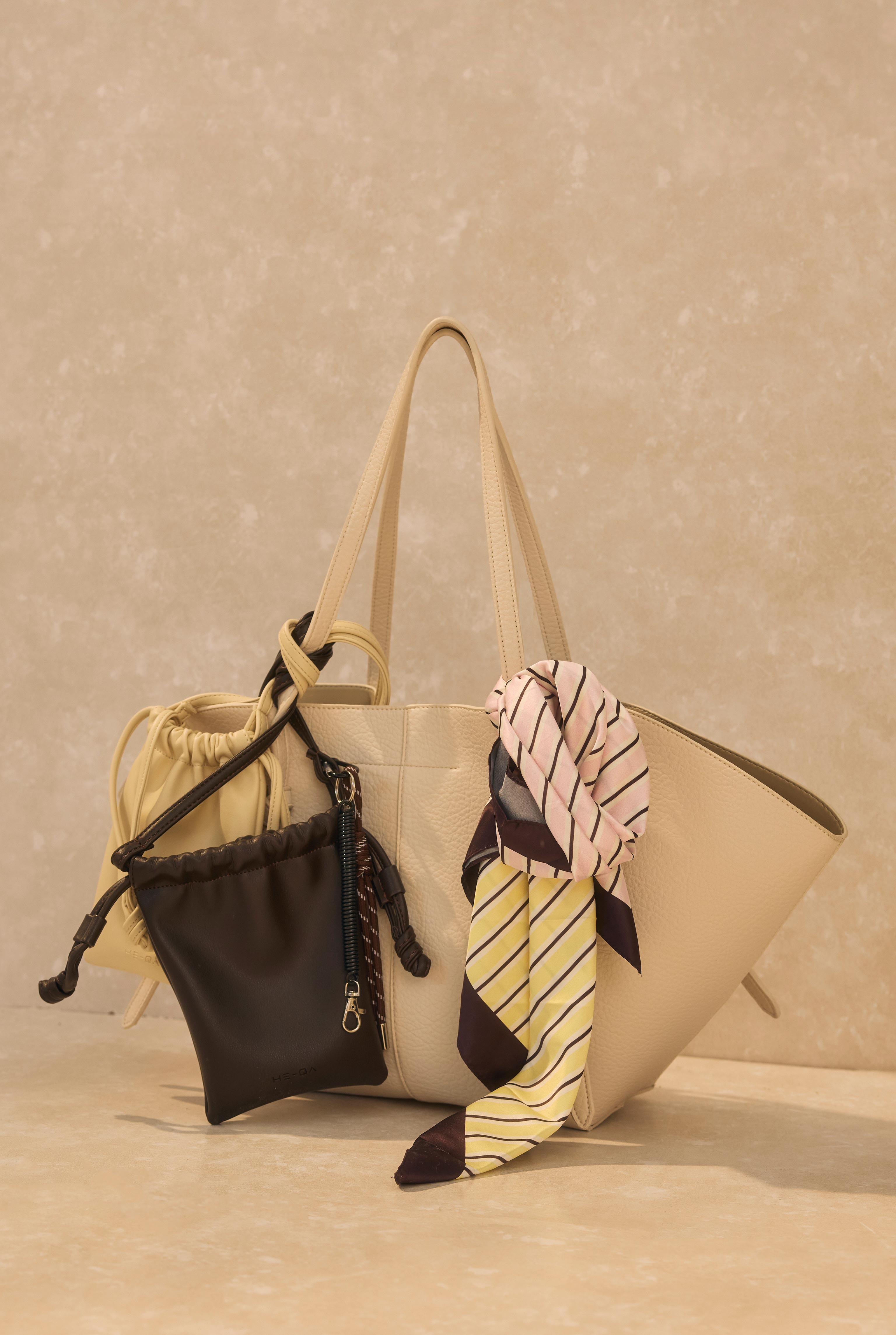 Maxi Shopper Bag Ecru - 13