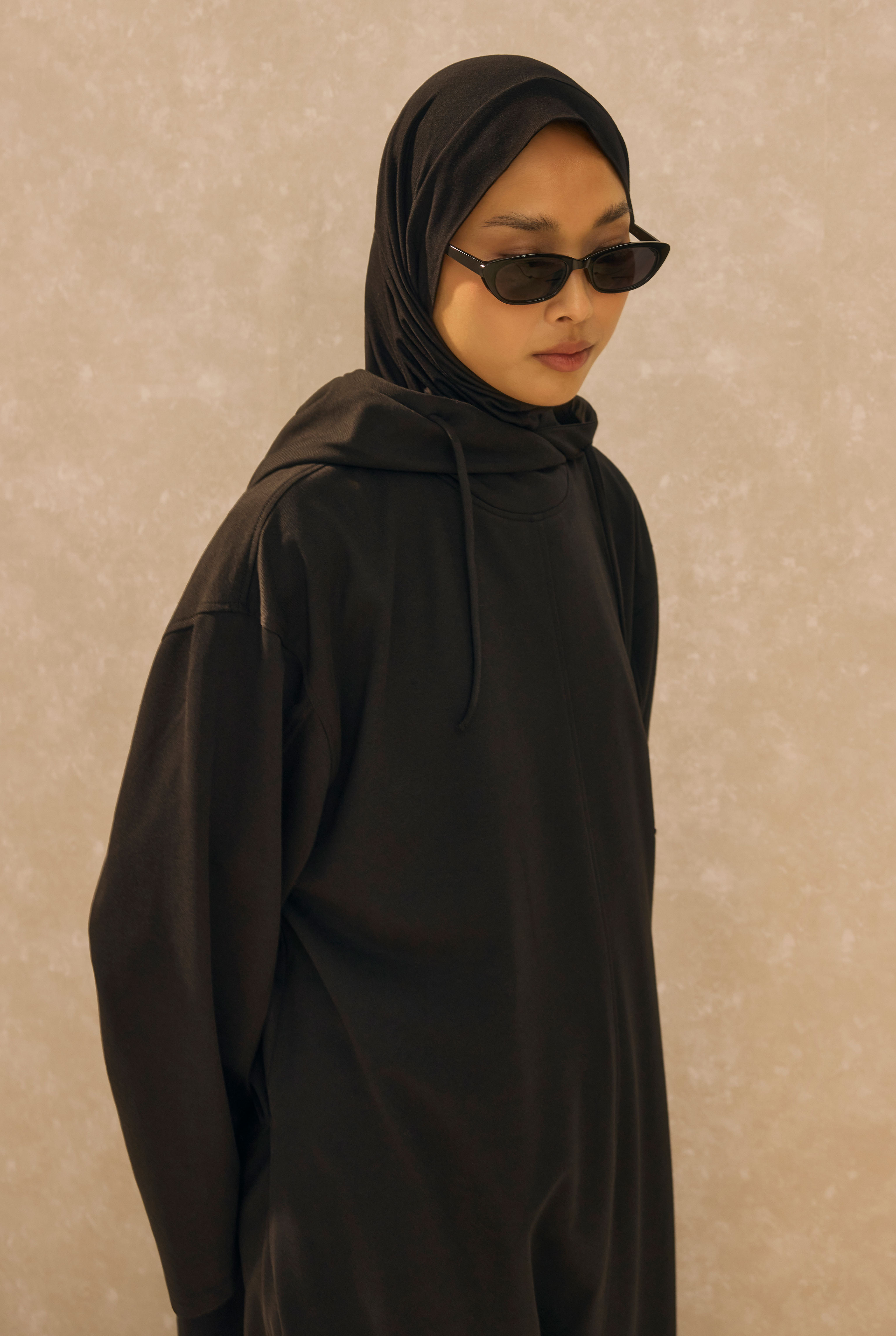 Basic Sports Hijab Black - 2