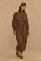 Dress With Apron Hazelnut 