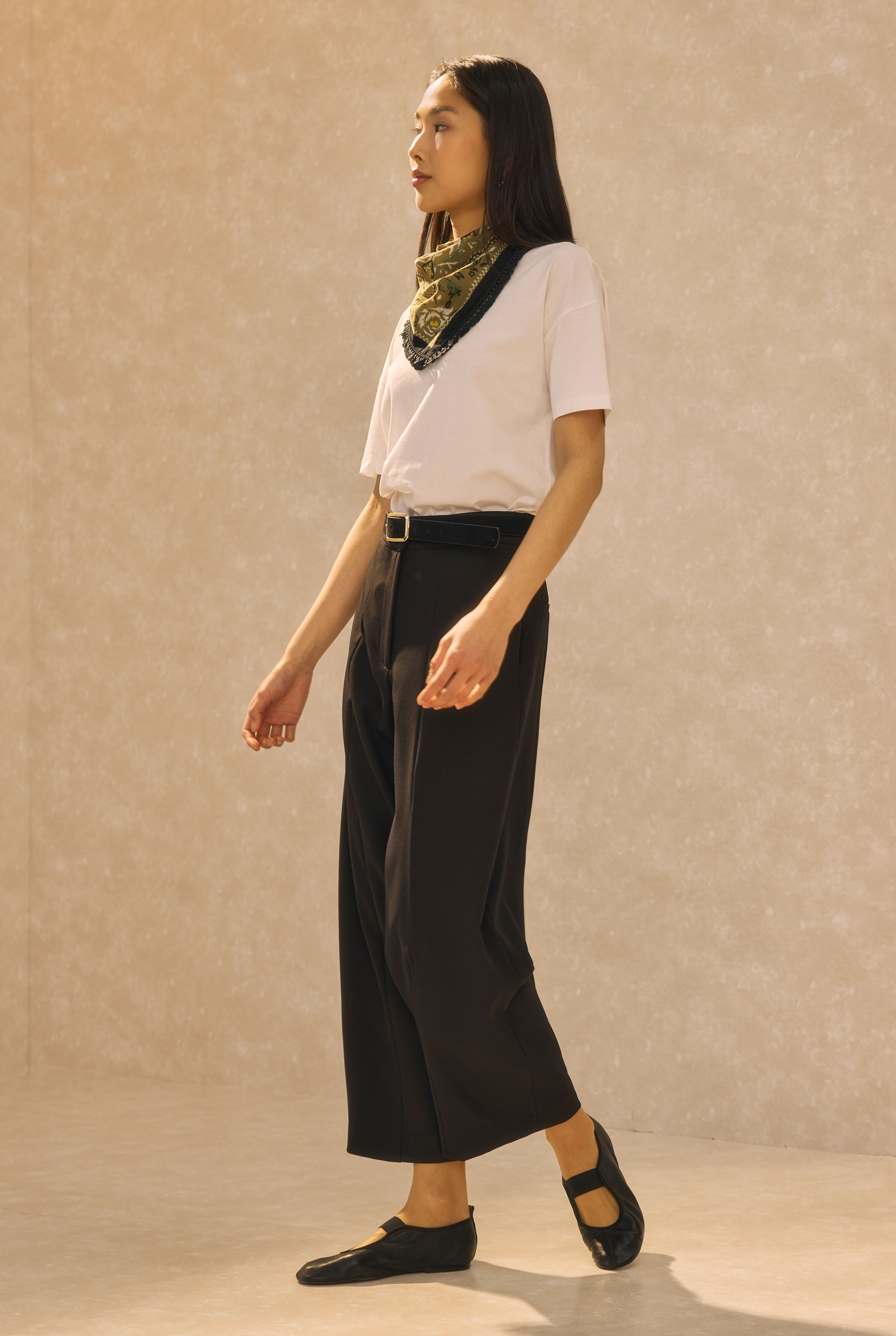 Barrel Trousers Black - 3