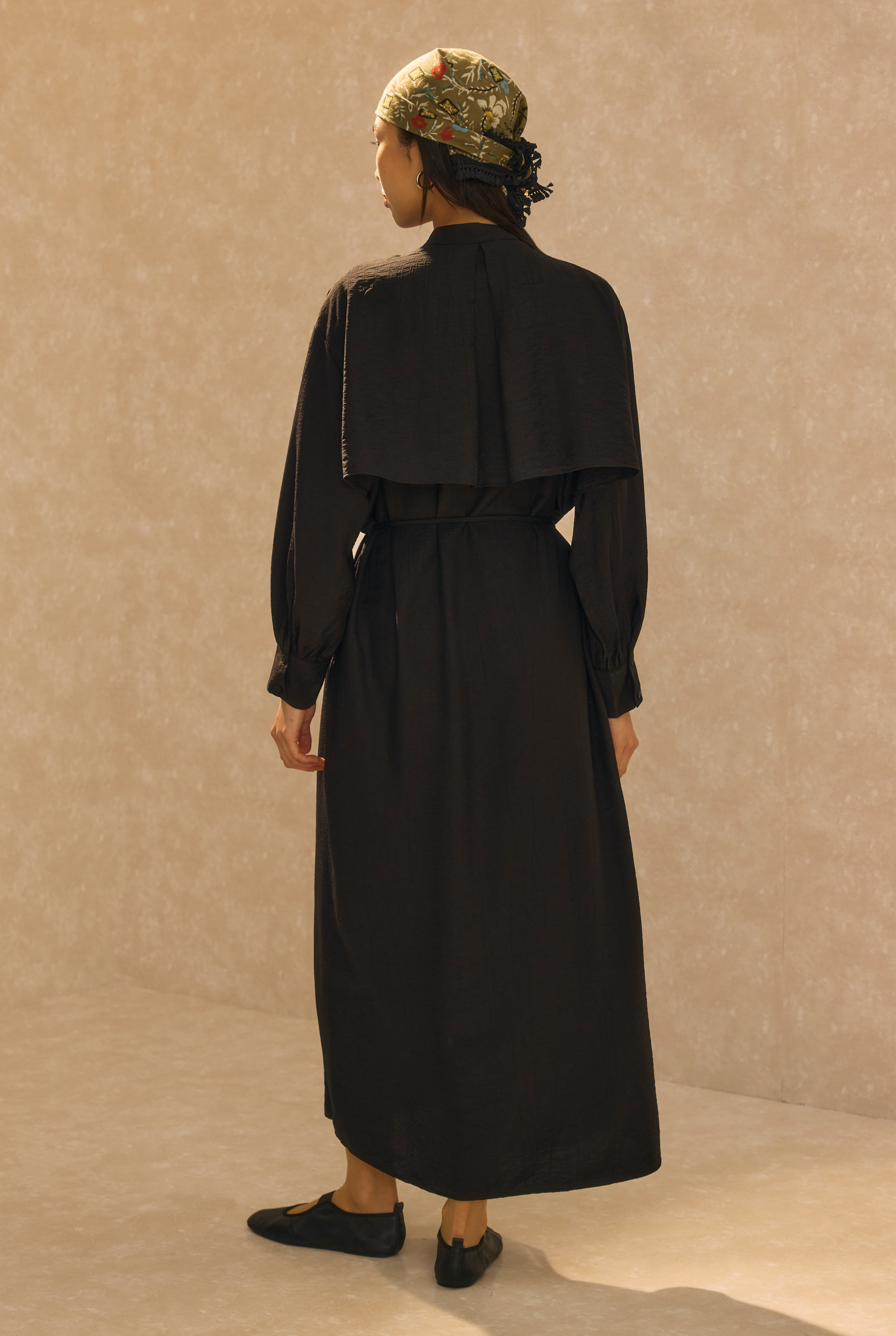 Dress With Apron Black - 3