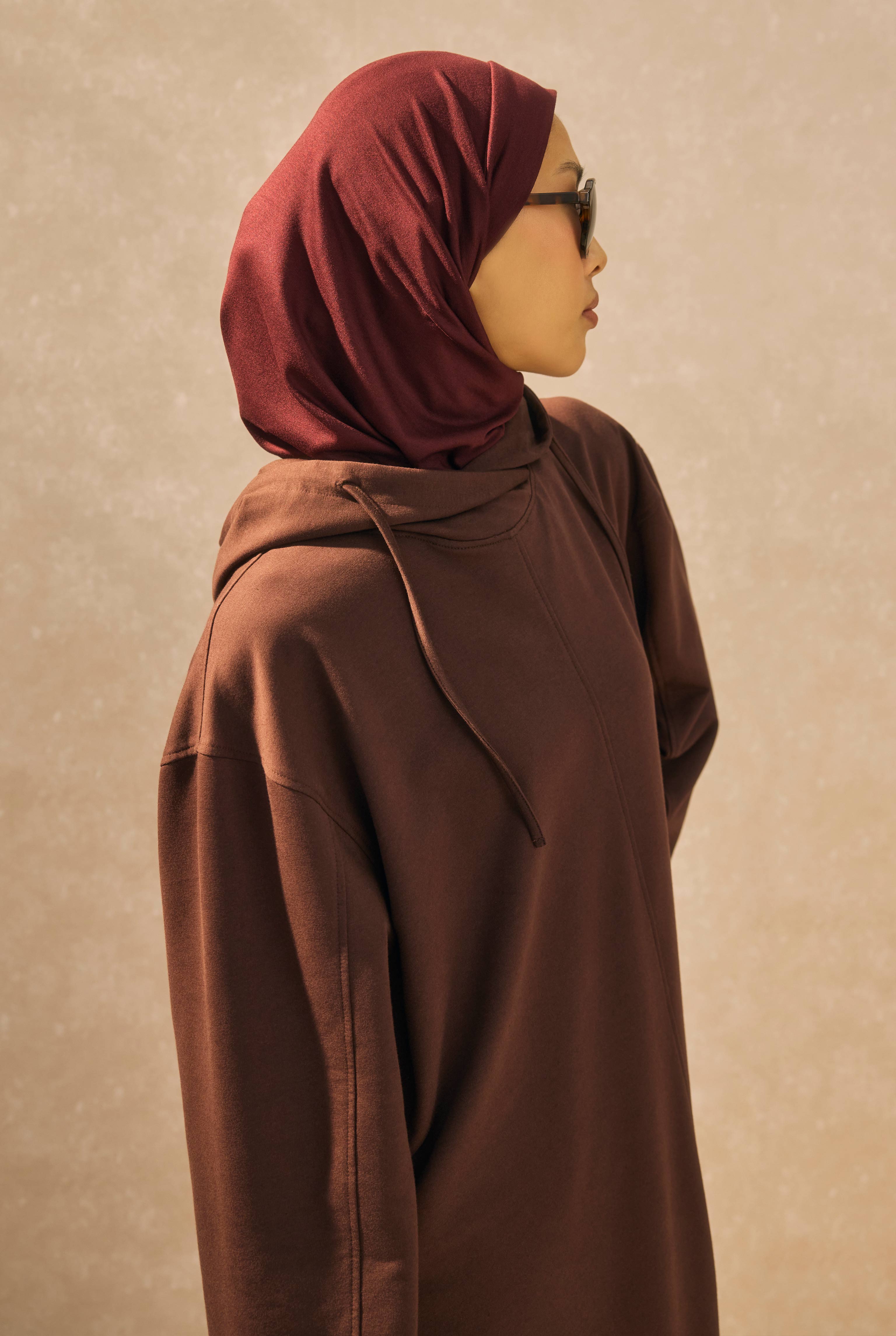 Basic Sports Hijab Bordeaux - 2