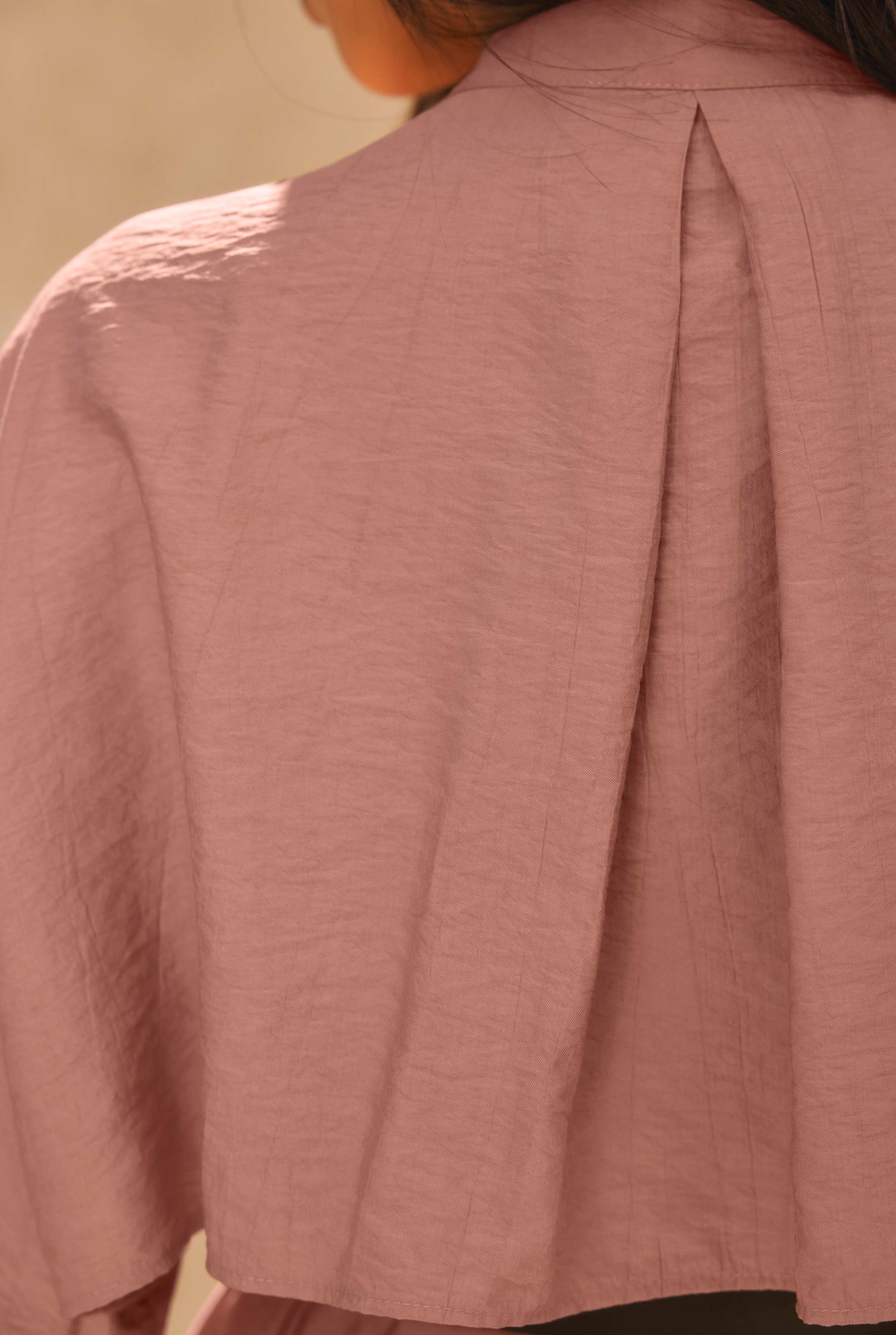 Dress With Apron Light Rose - 5
