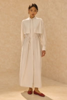 Dress With Apron Bone 