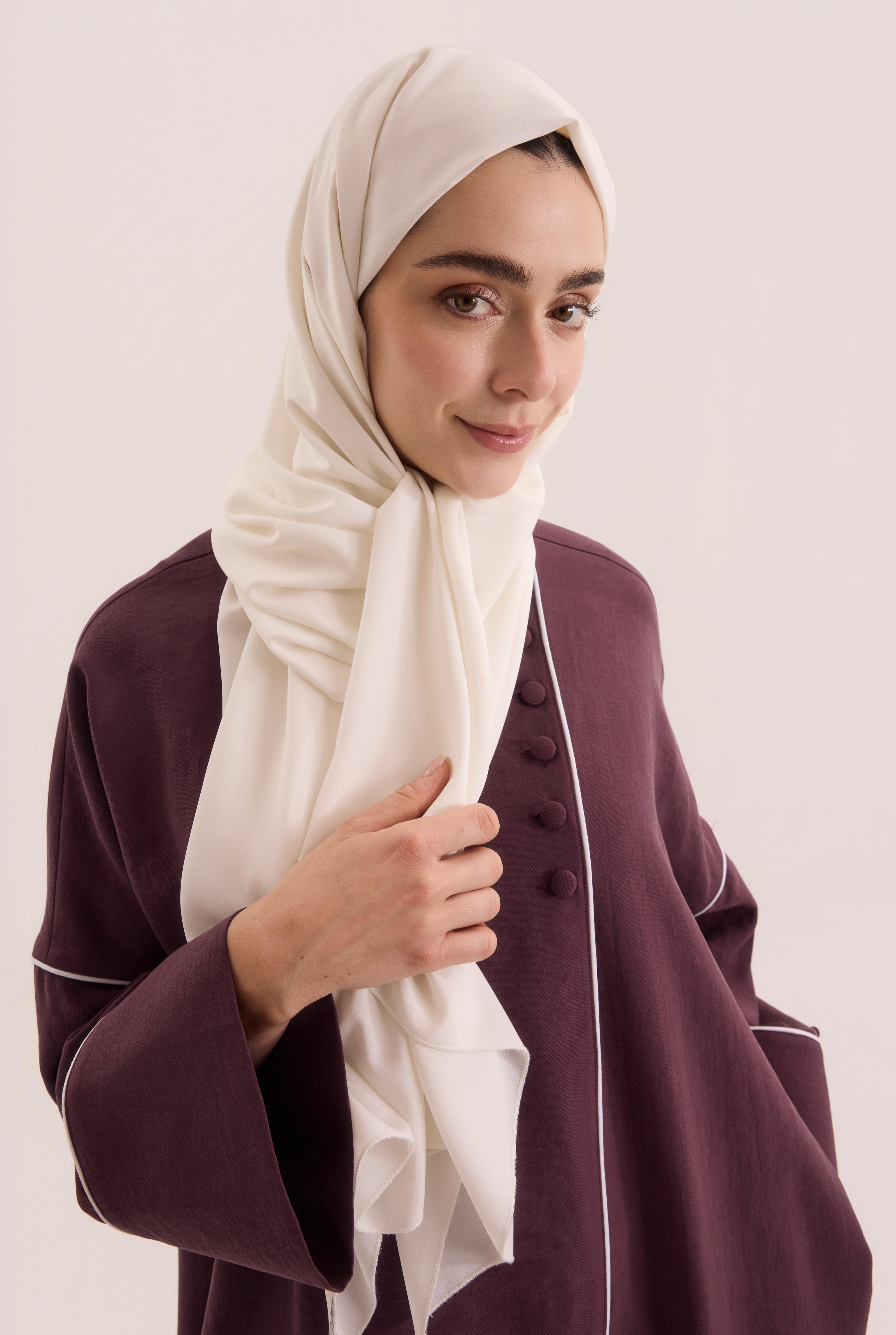 Piping Detailed Abaya Damson - 2