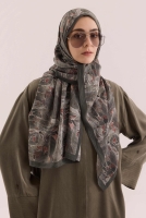 Frame Bloom Shawl Green 