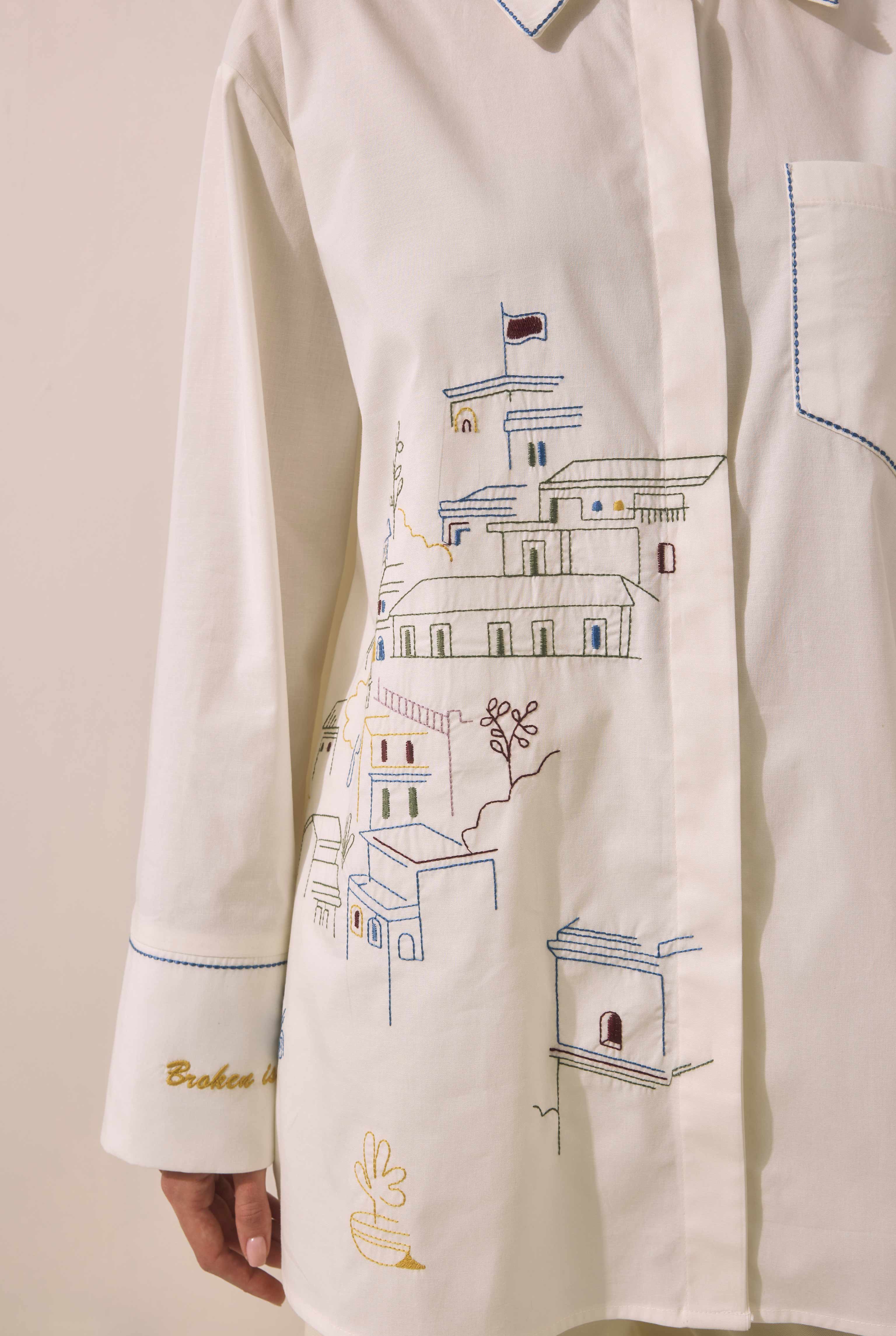 Casa Atelier Shirt Ecru - 7