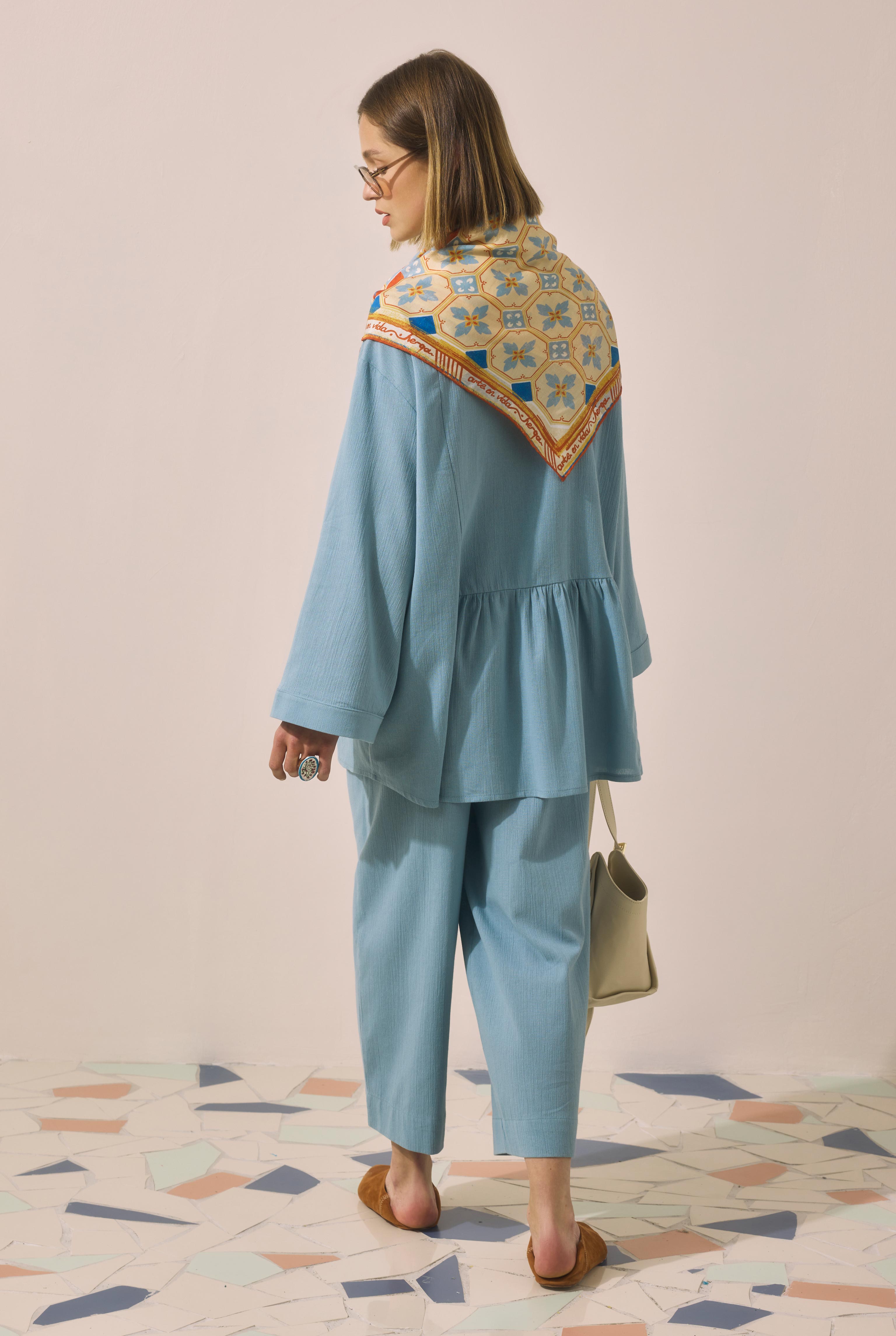Buldan Set Pastel Blue - 4