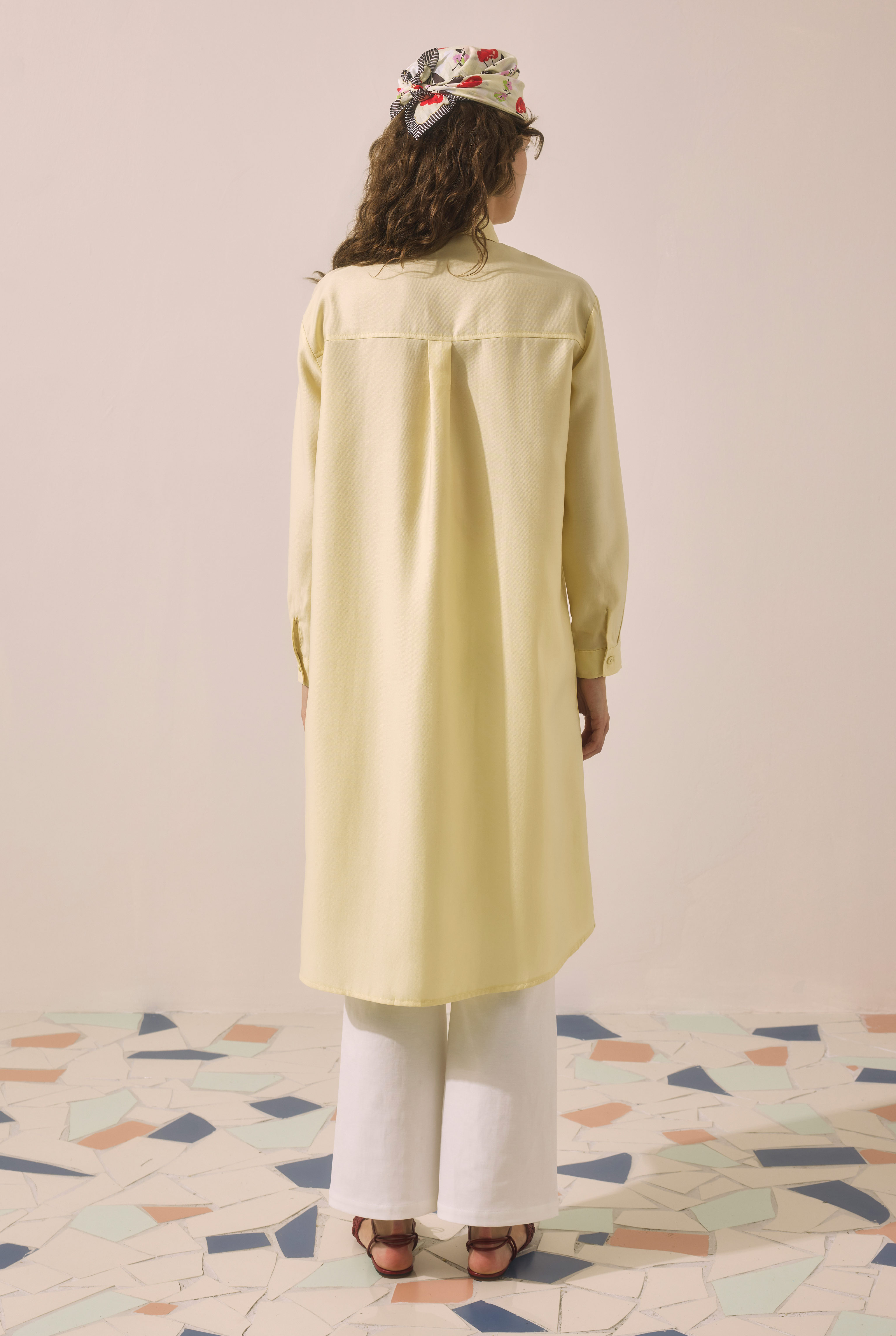 Partite Modal Shirt Yellow - 5