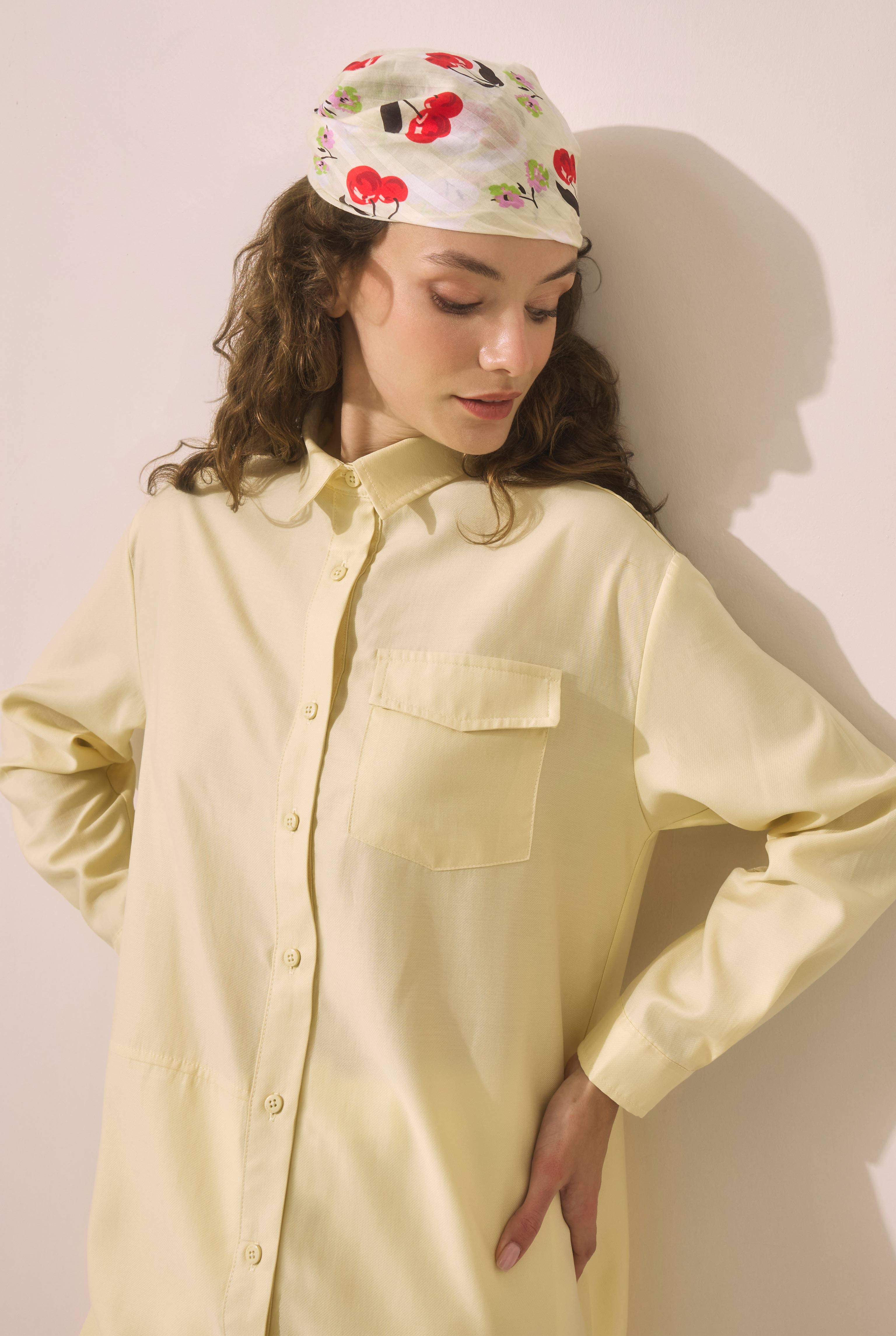 Partite Modal Shirt Yellow - 2