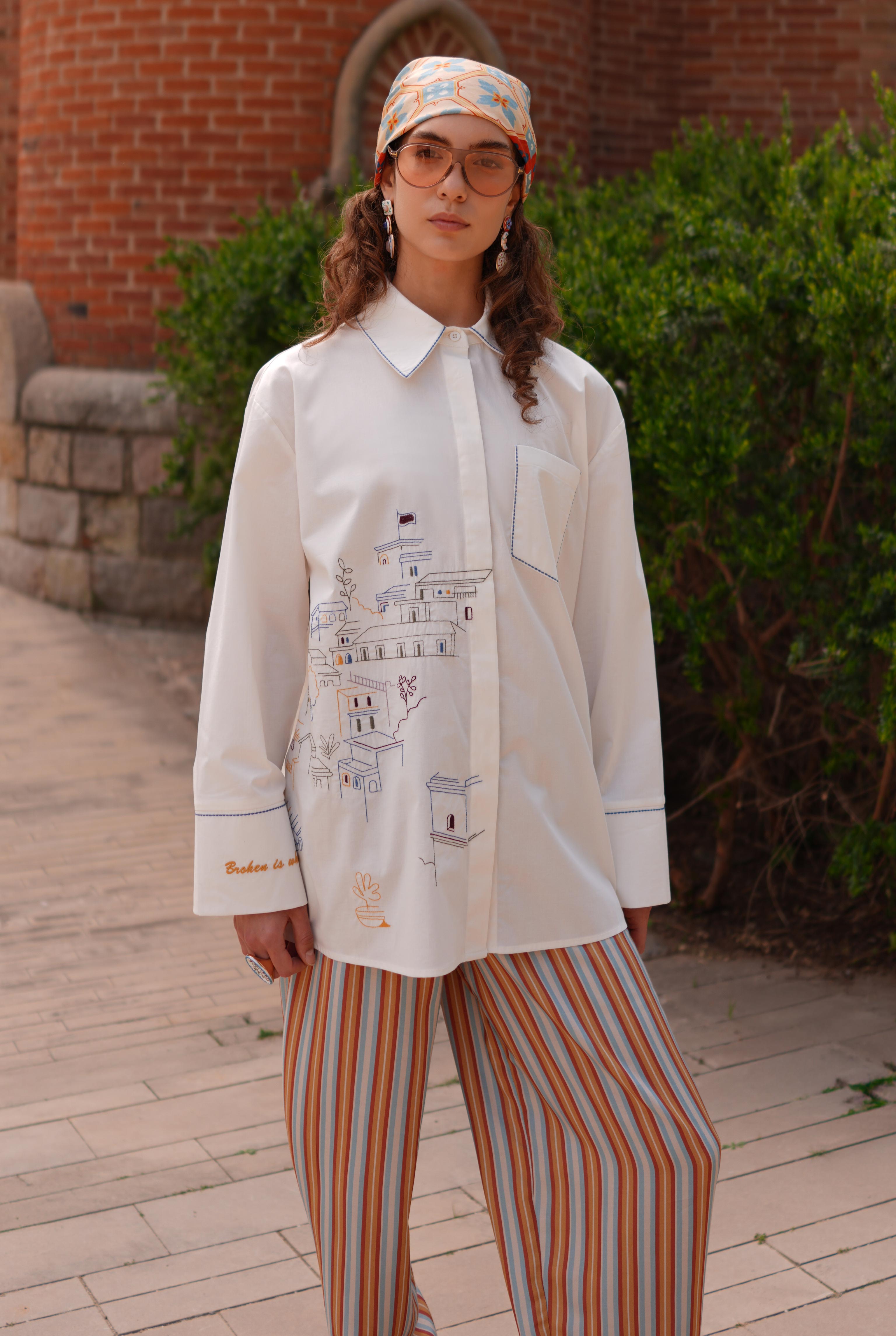 Casa Atelier Shirt Ecru - 1