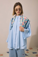 Trencadis Scarf Blue 