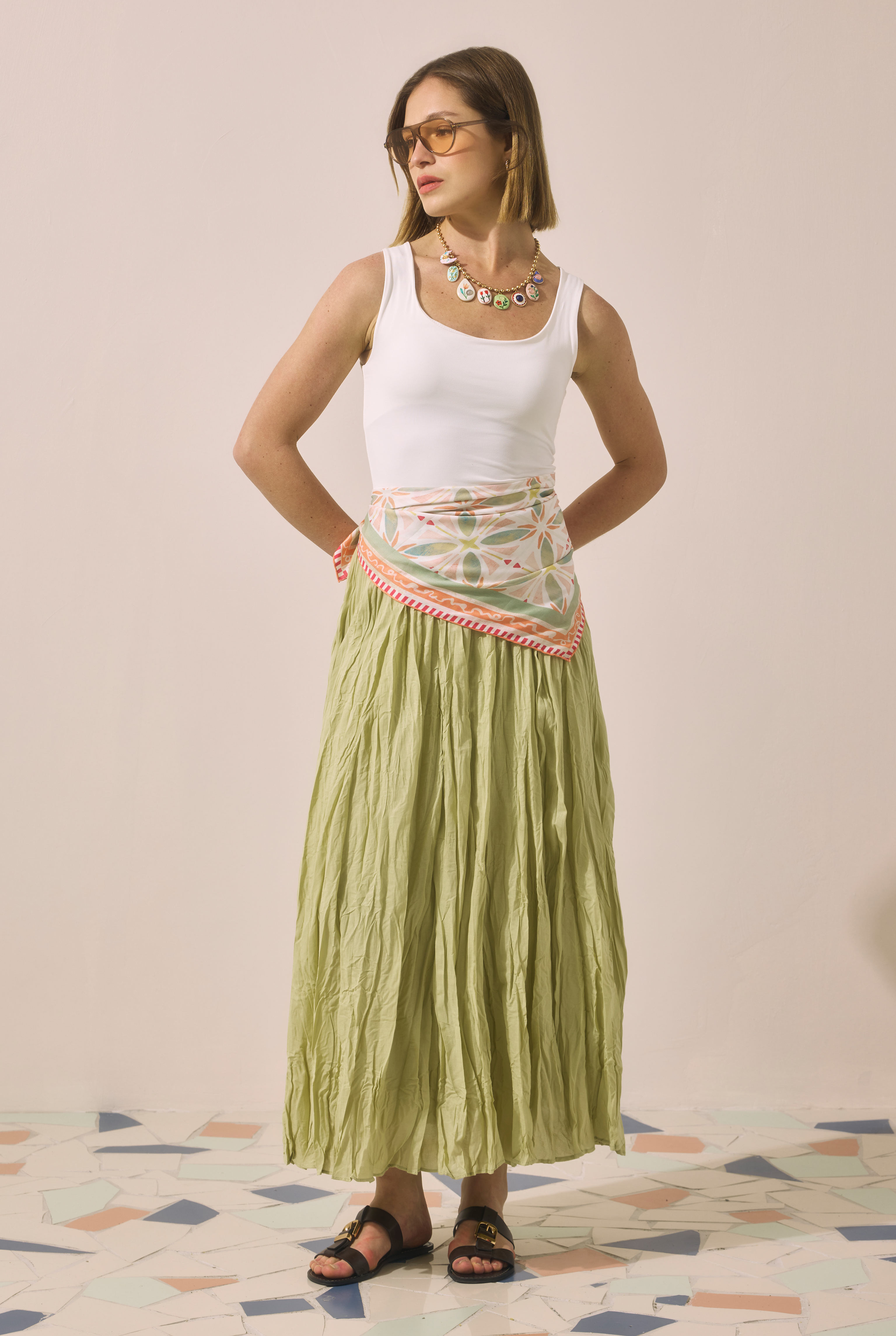 Trencadis Neckerchief Mint - 2