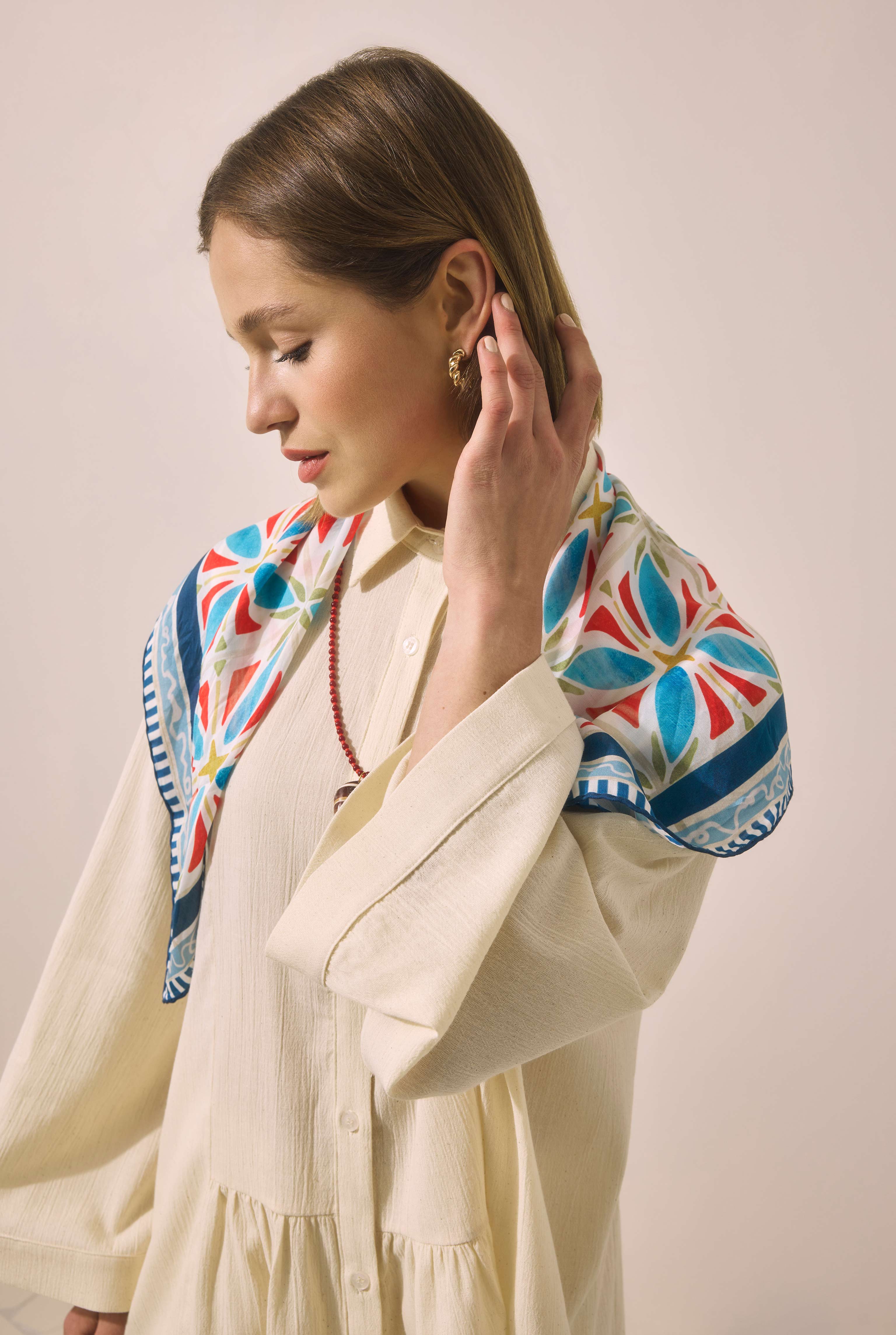 Trencadis Neckerchief Blue - 7
