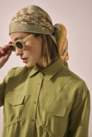 Flor Fragmenta Neckerchief Sage Green 