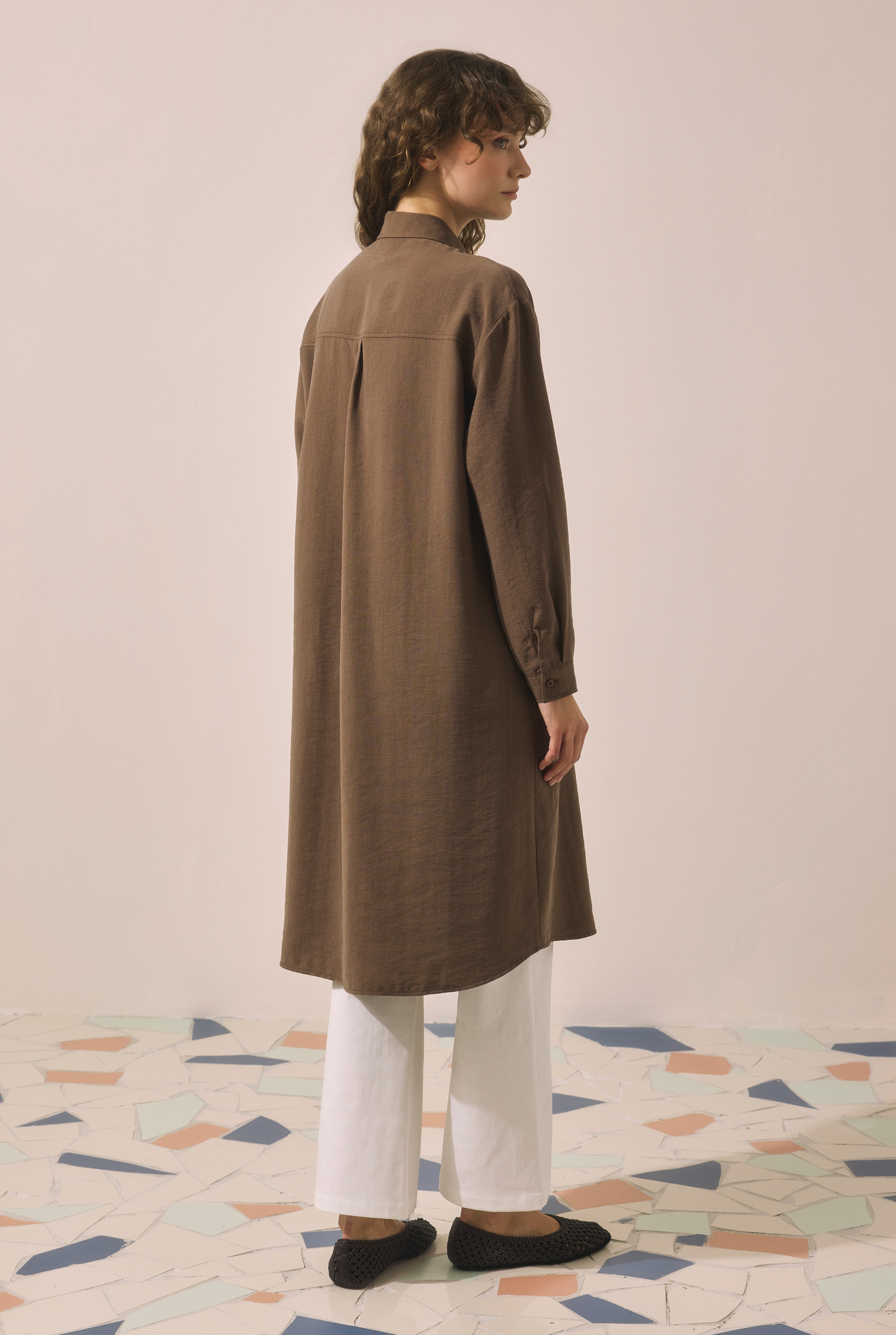 Partite Modal Shirt Brown - 5
