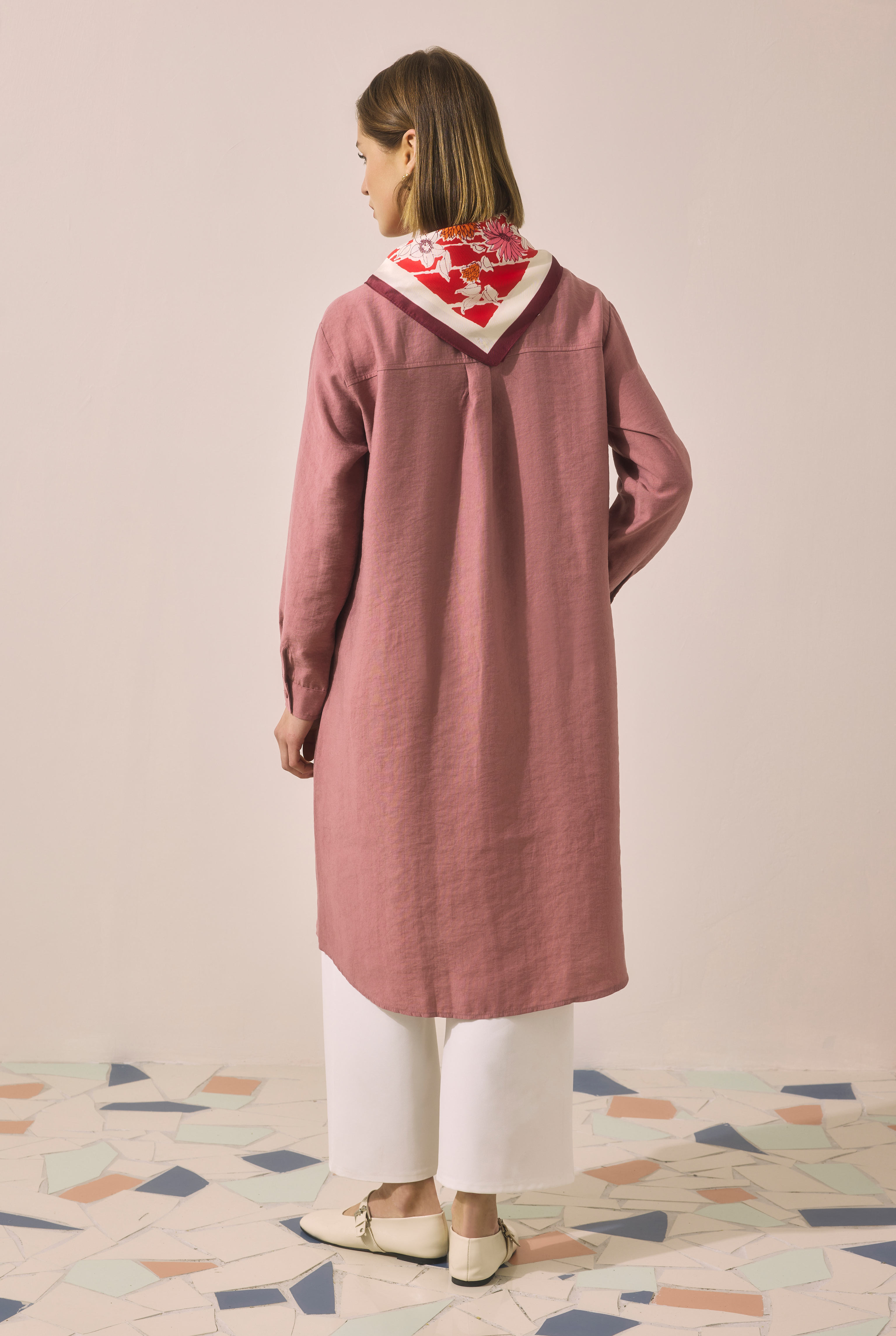 Partite Modal Shirt Old Rose - 4