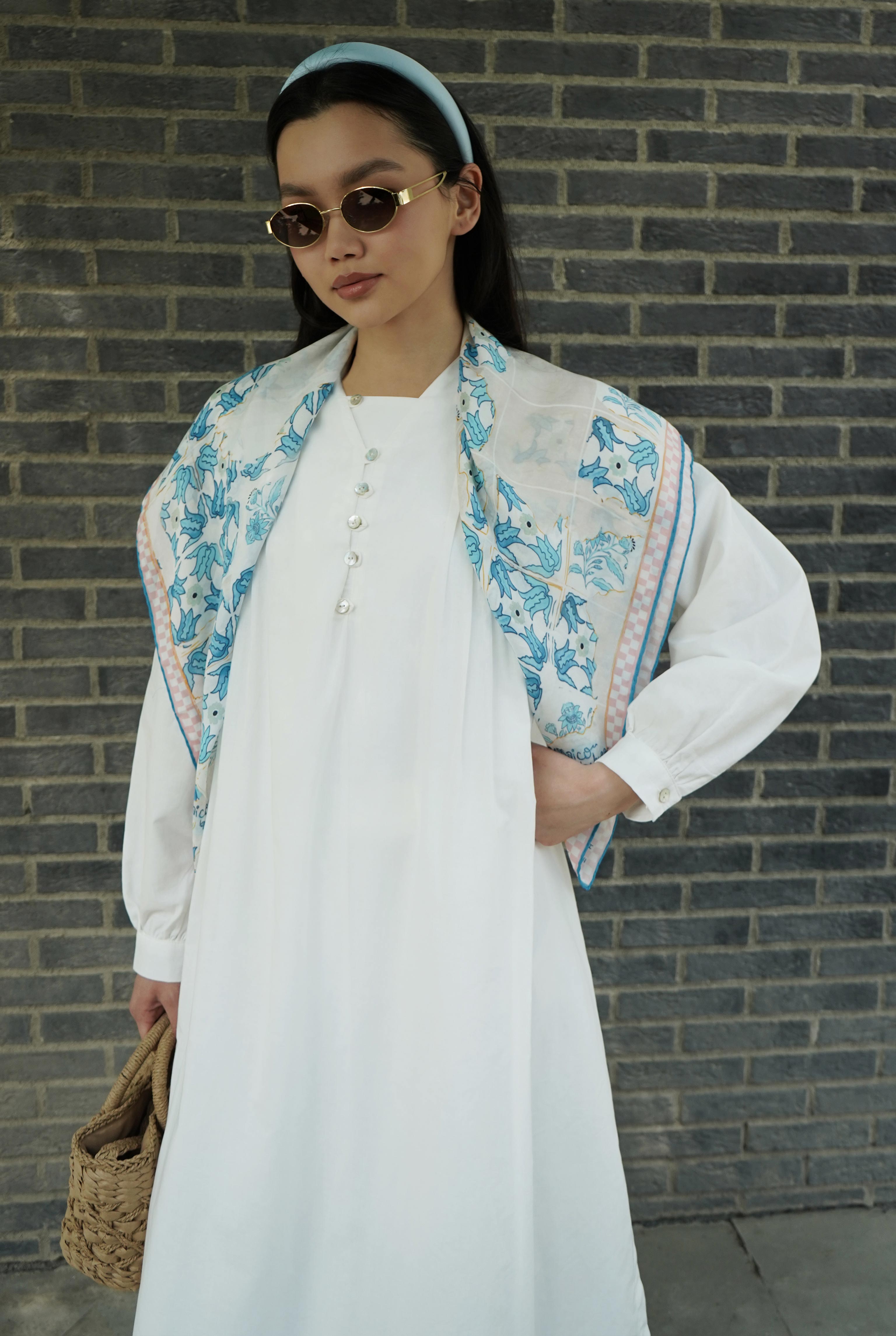 Pintuck Detailed Long Tunic Ecru - 2