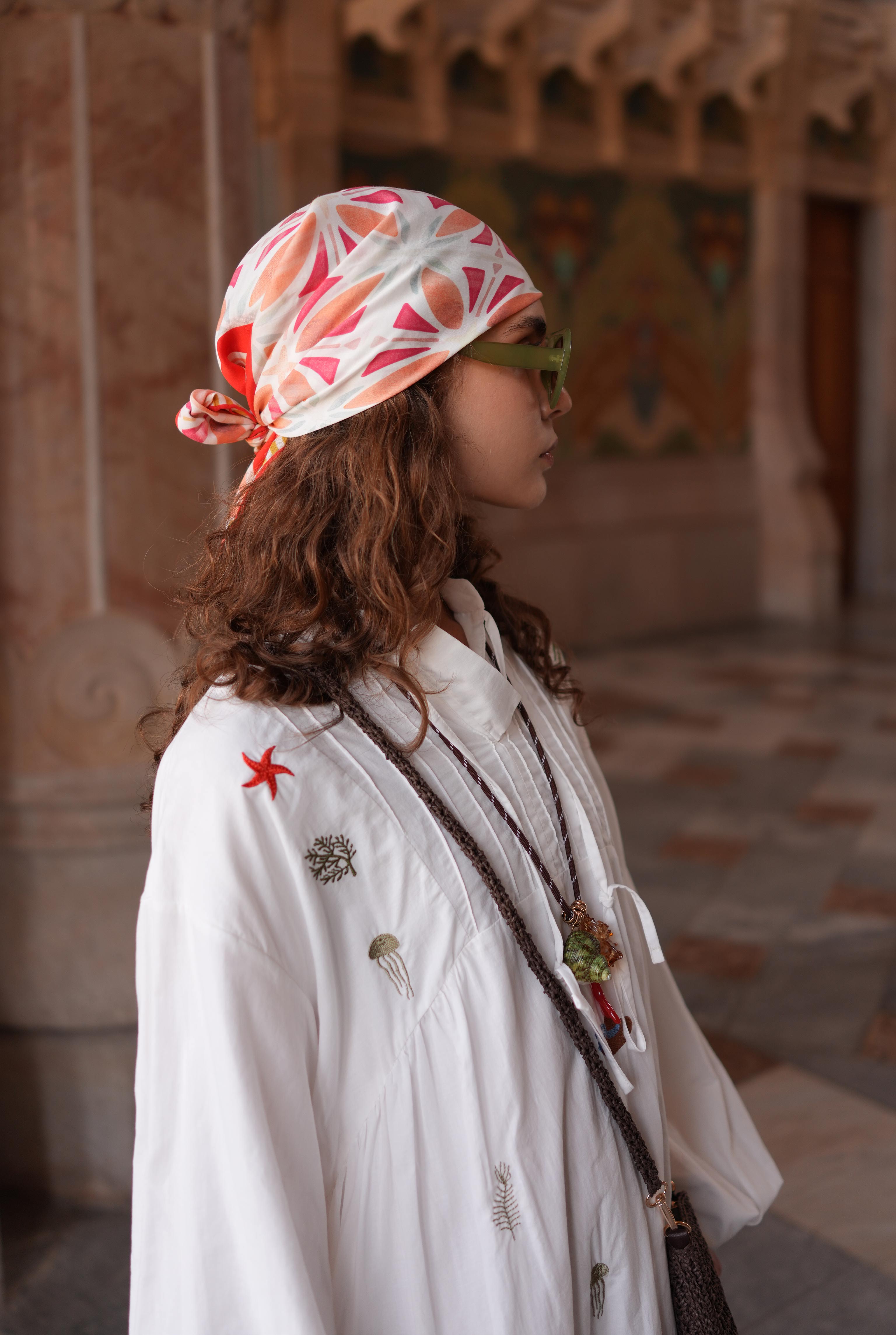 Trencadis Neckerchief Garnet - 1