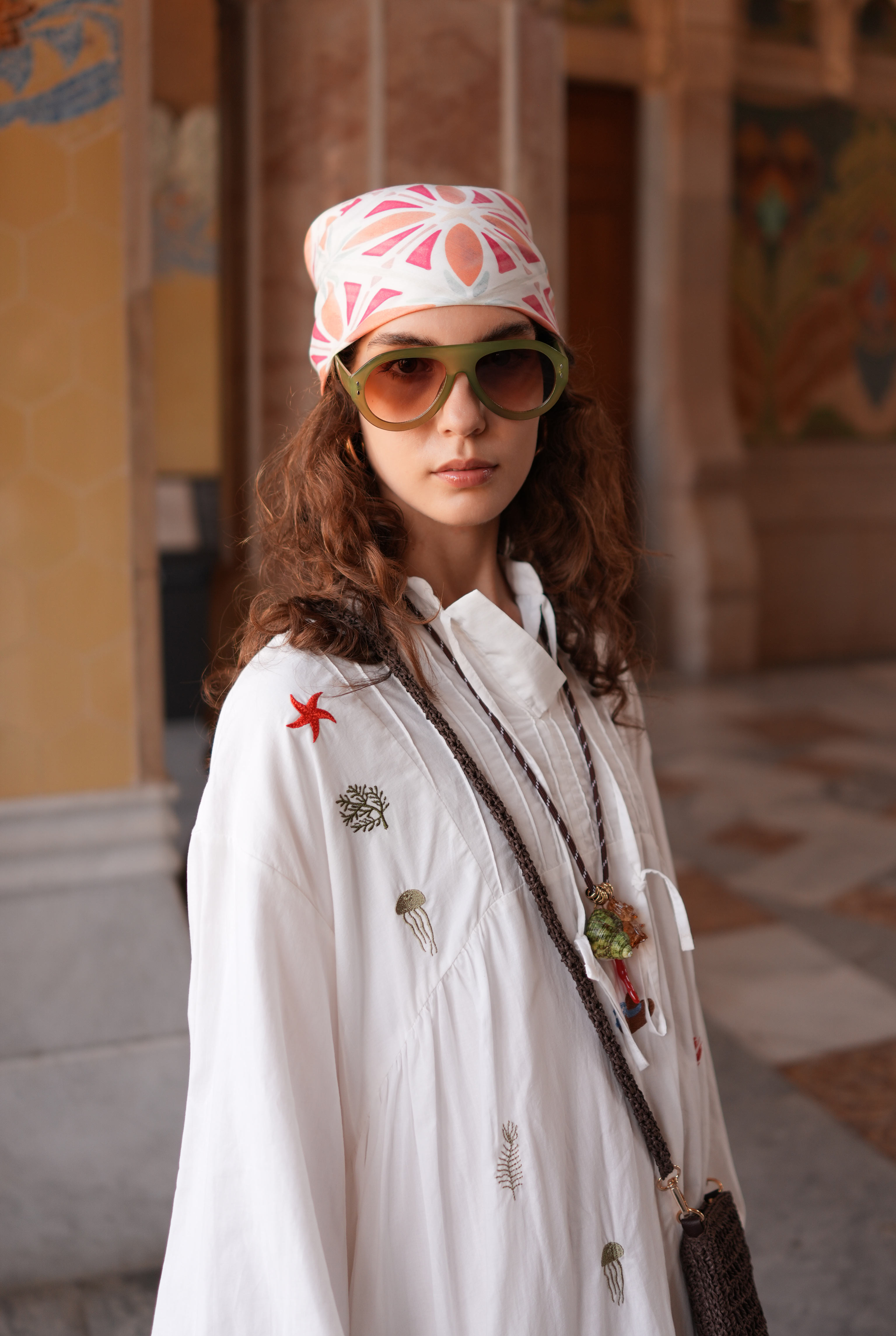 Trencadis Neckerchief Garnet - 2