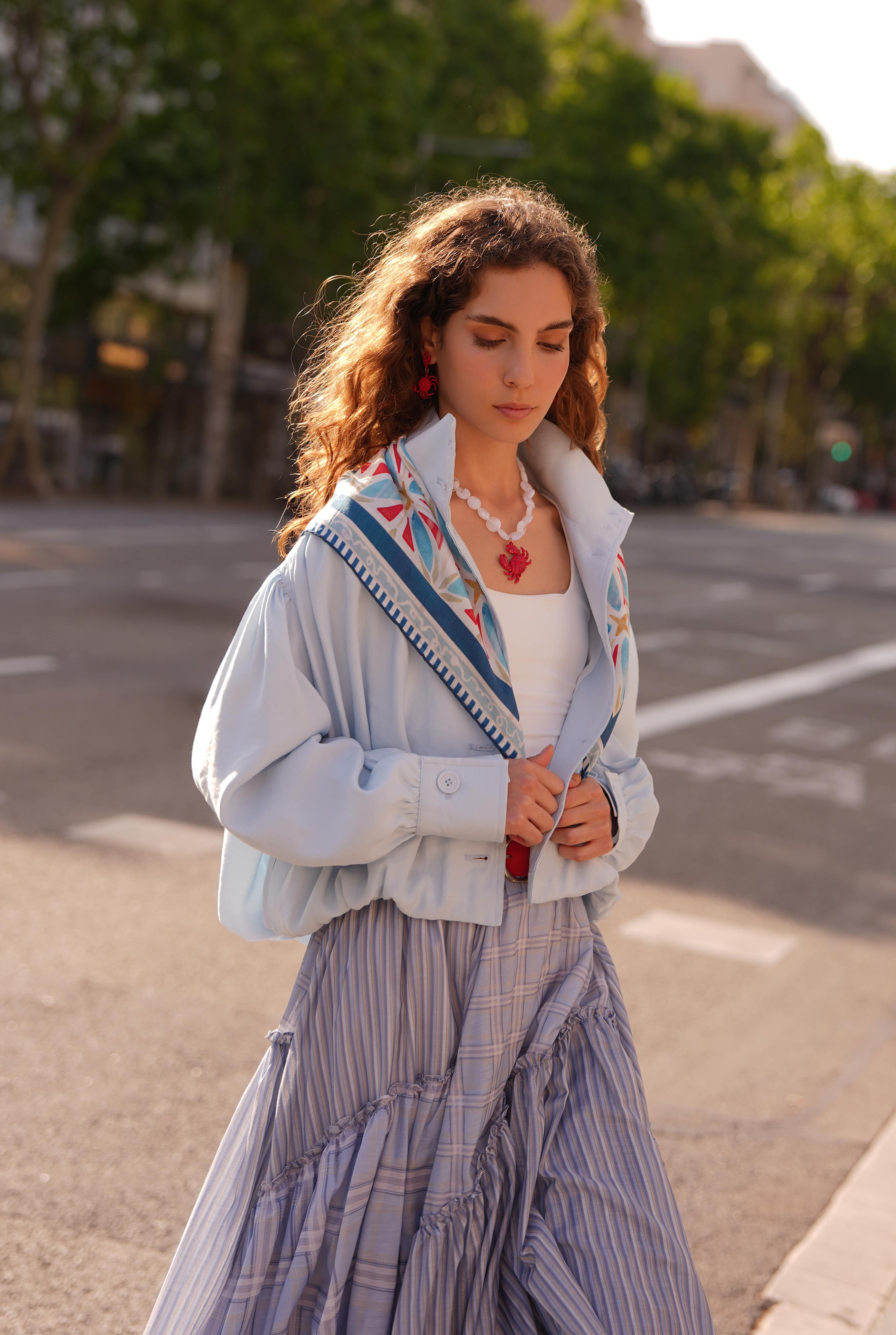 Trencadis Neckerchief Blue - 2