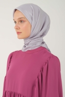 Soft Wrinkled Scarf Gray 
