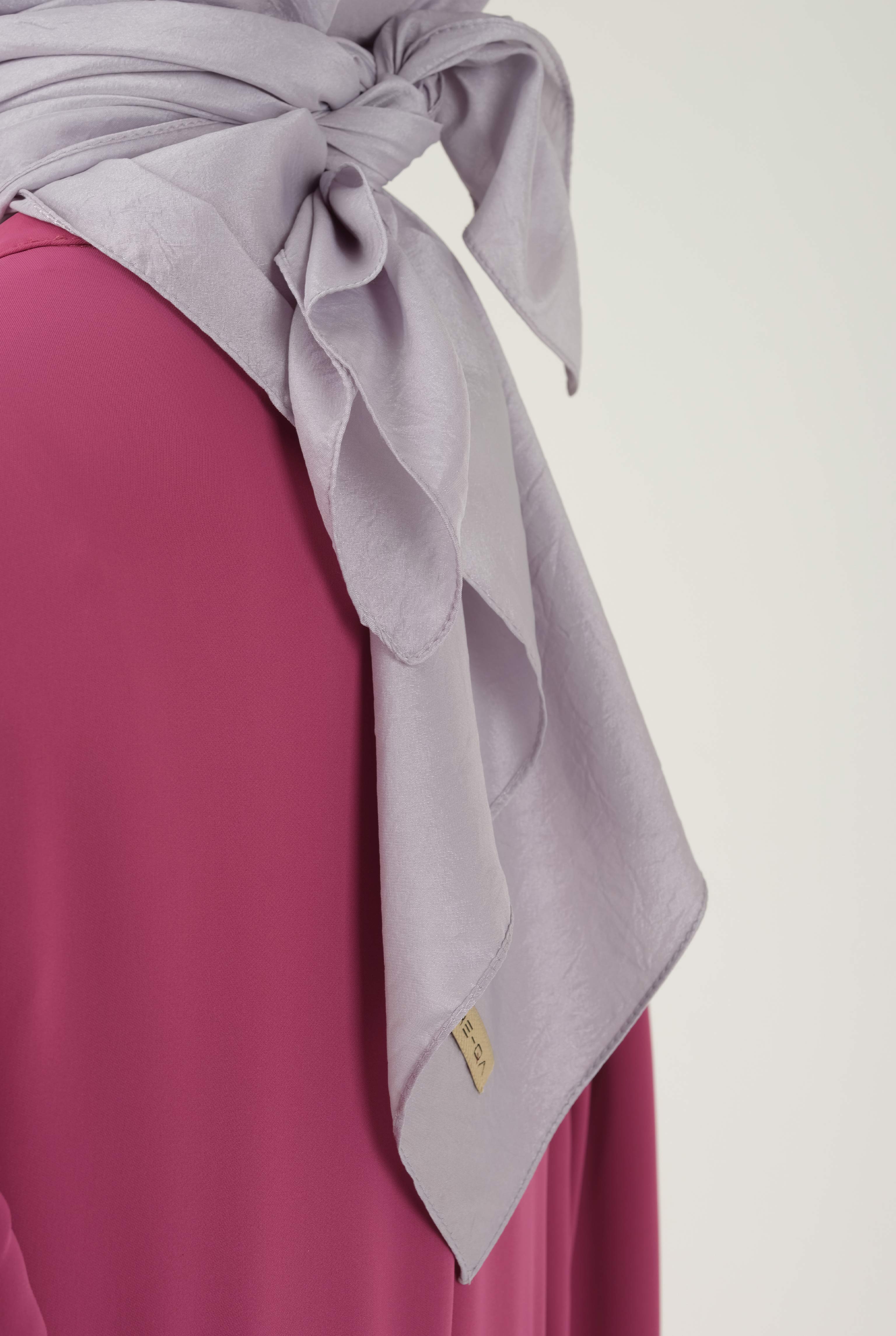 Soft Wrinkled Scarf Gray - 3