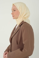 Soft Wrinkled Scarf Vanilla 