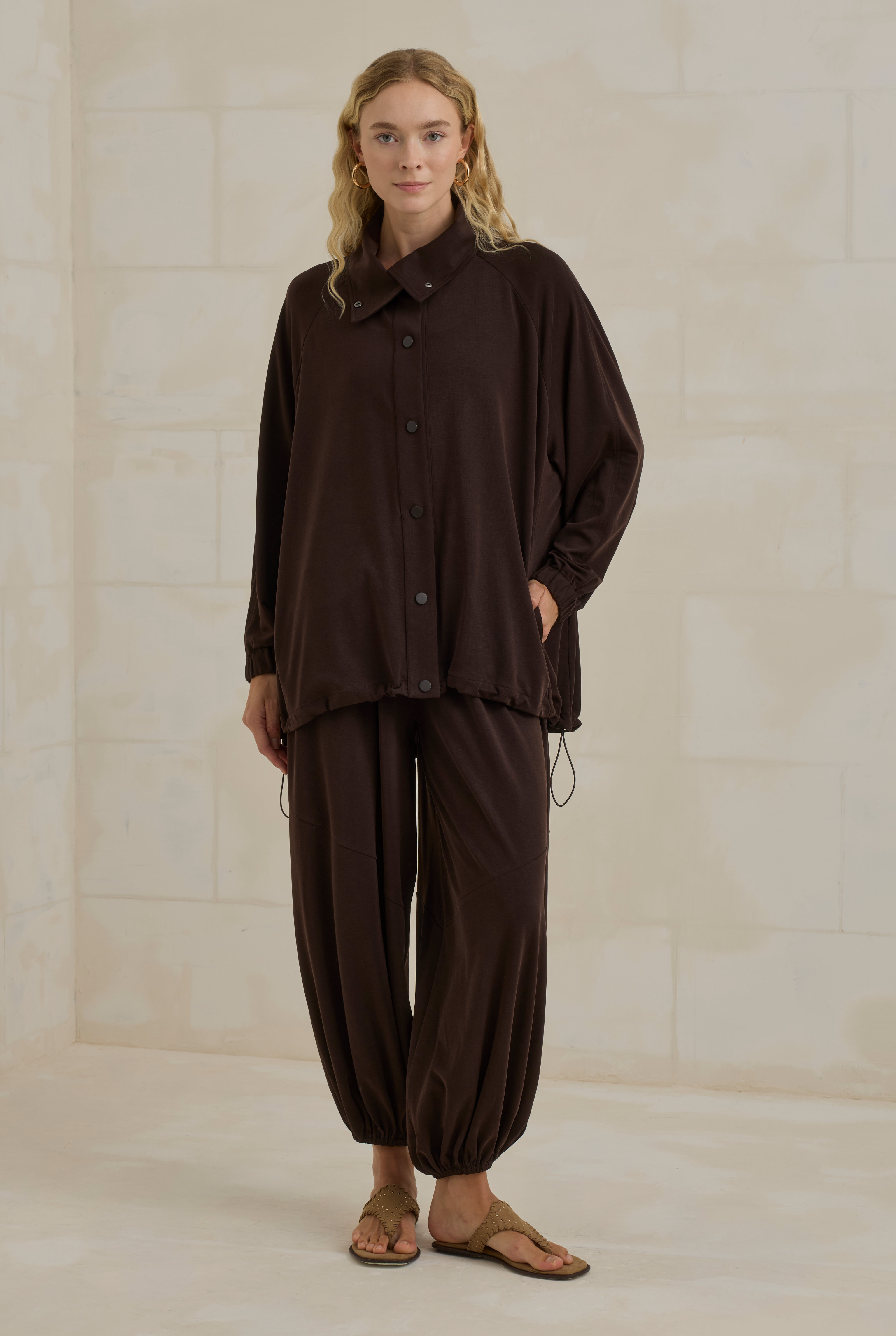Bomber Set Dark Brown - 3