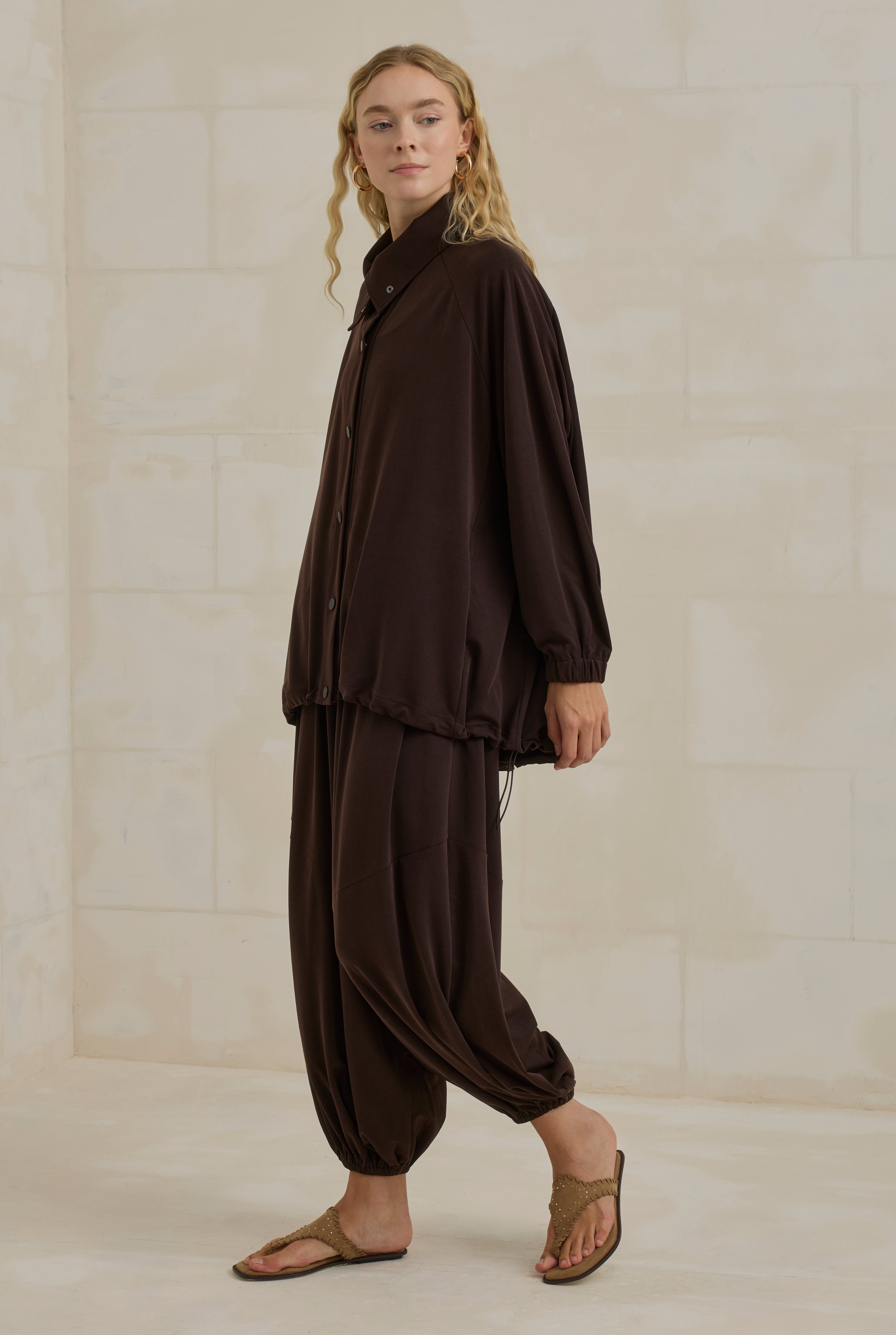 Bomber Set Dark Brown - 4