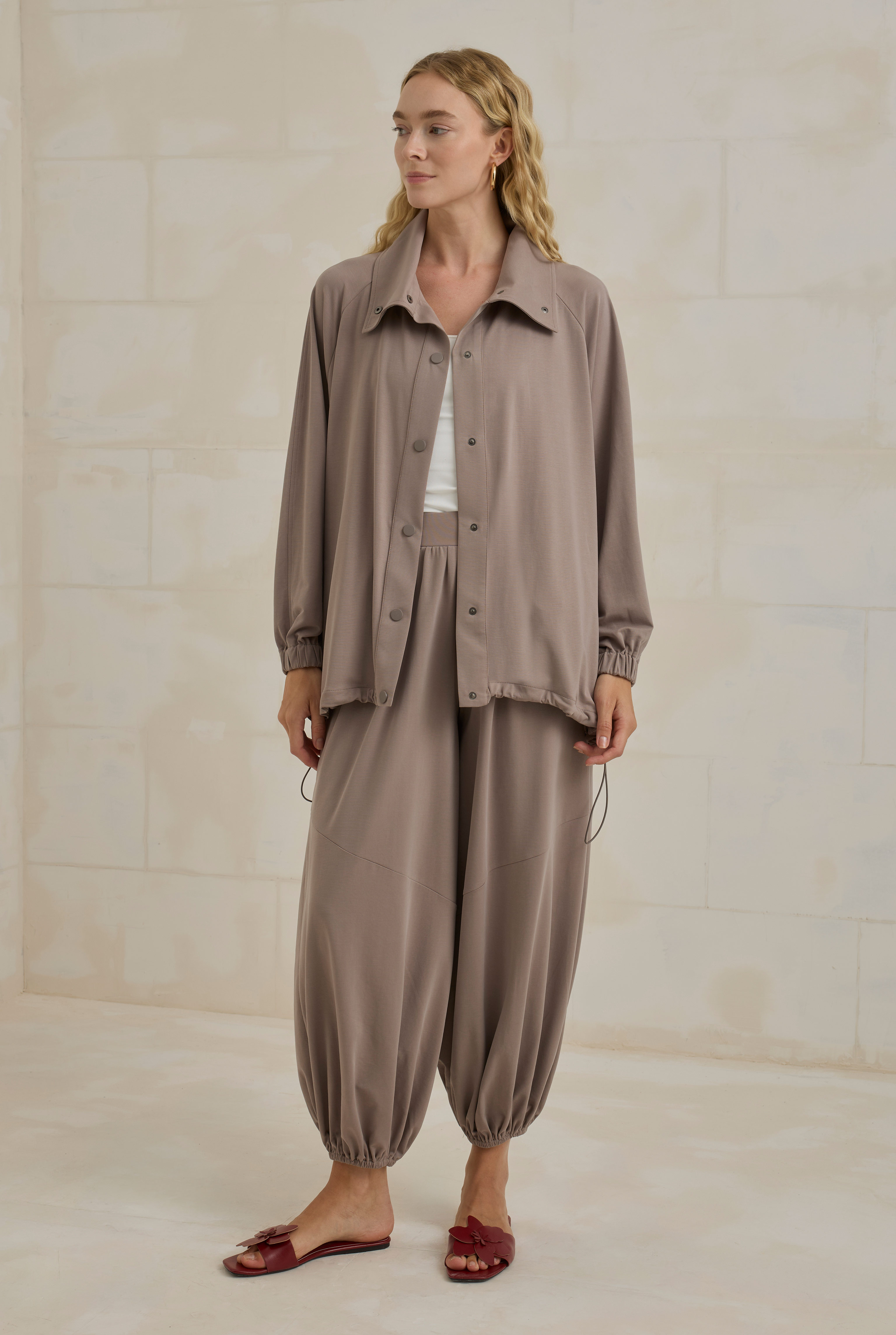 Bomber Set Ash Grey - 1