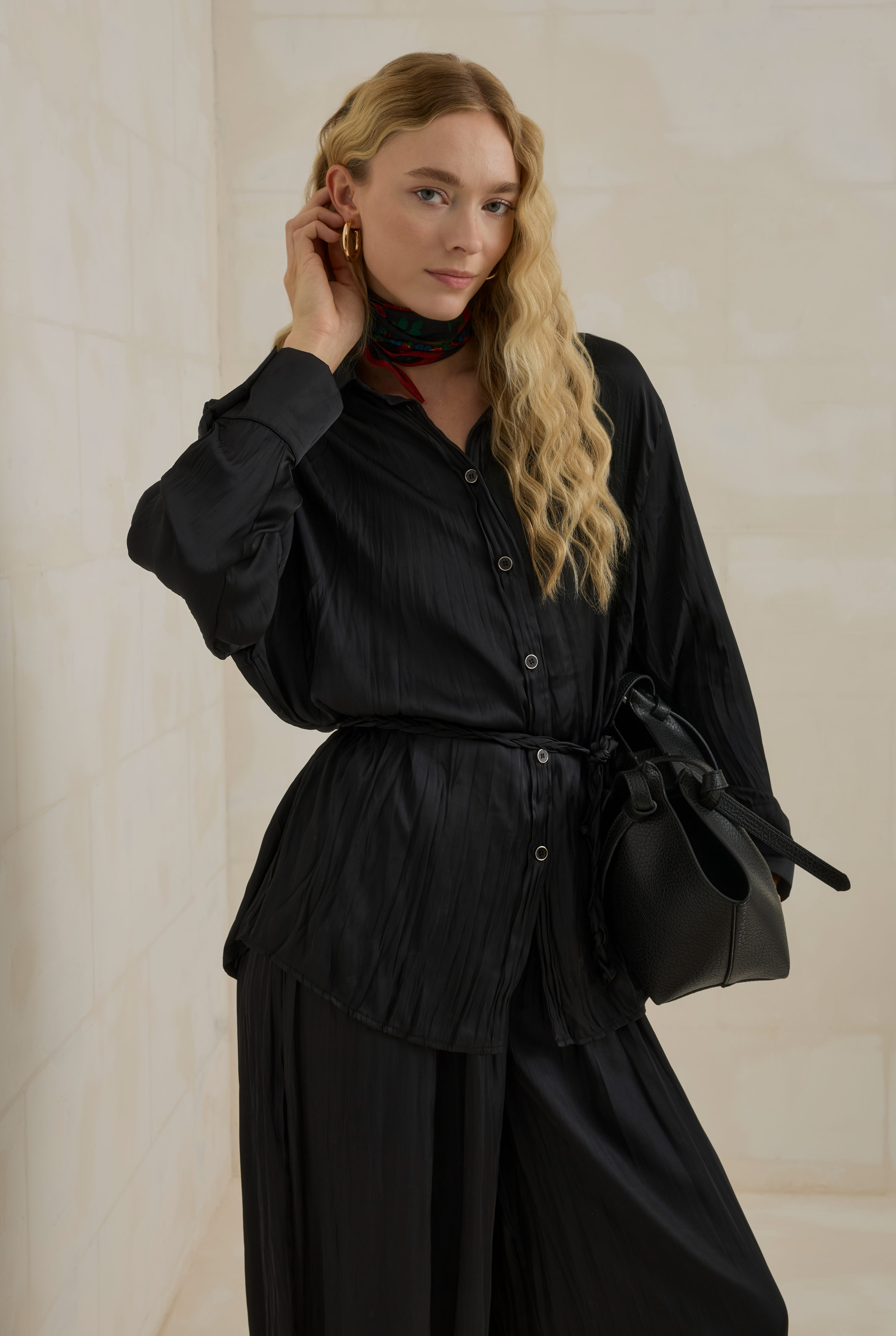 Harem Pants Set Black - 5