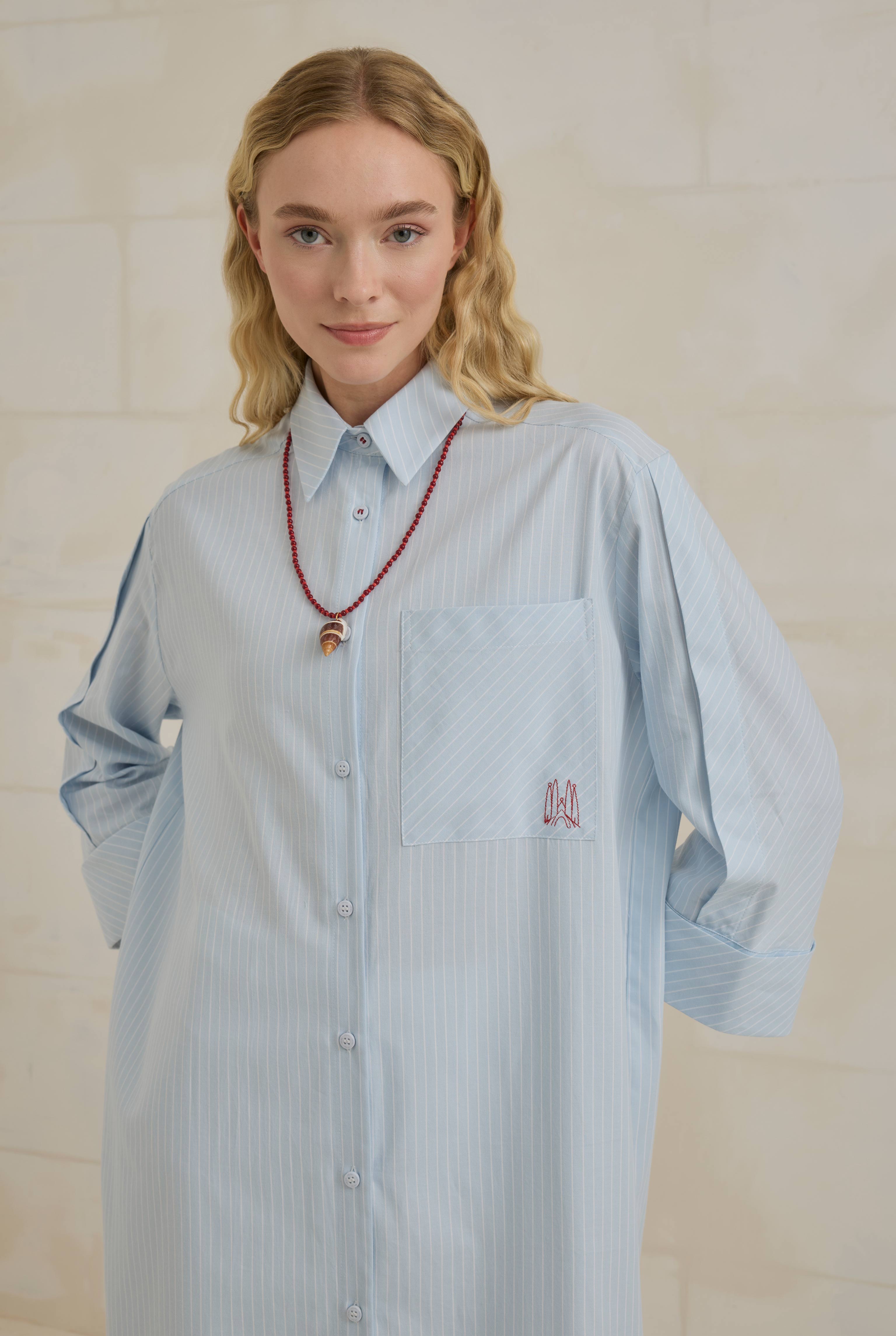 Sagra Shirt Light Blue - 2