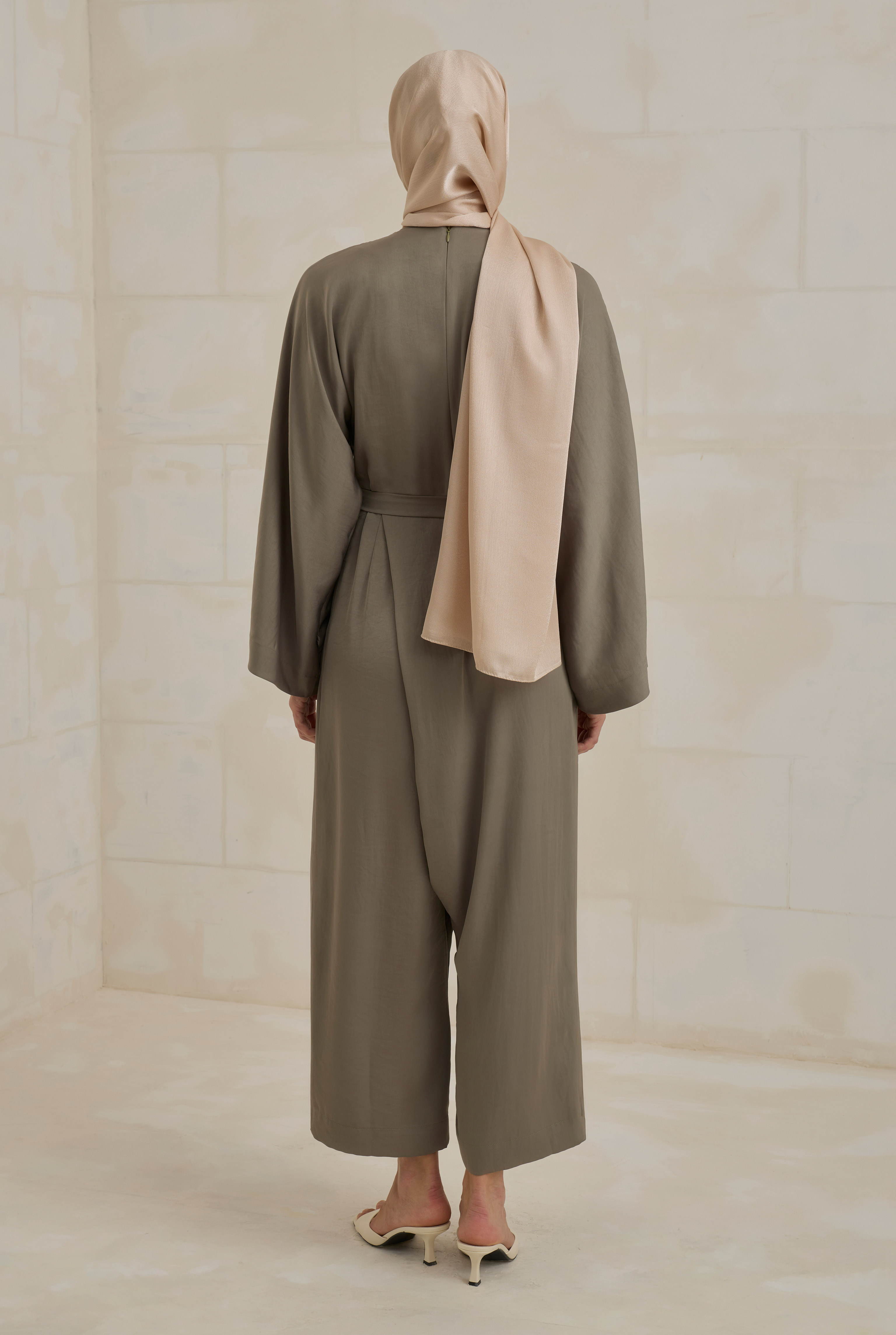 Janjan Pearl Shawl Mink - 3