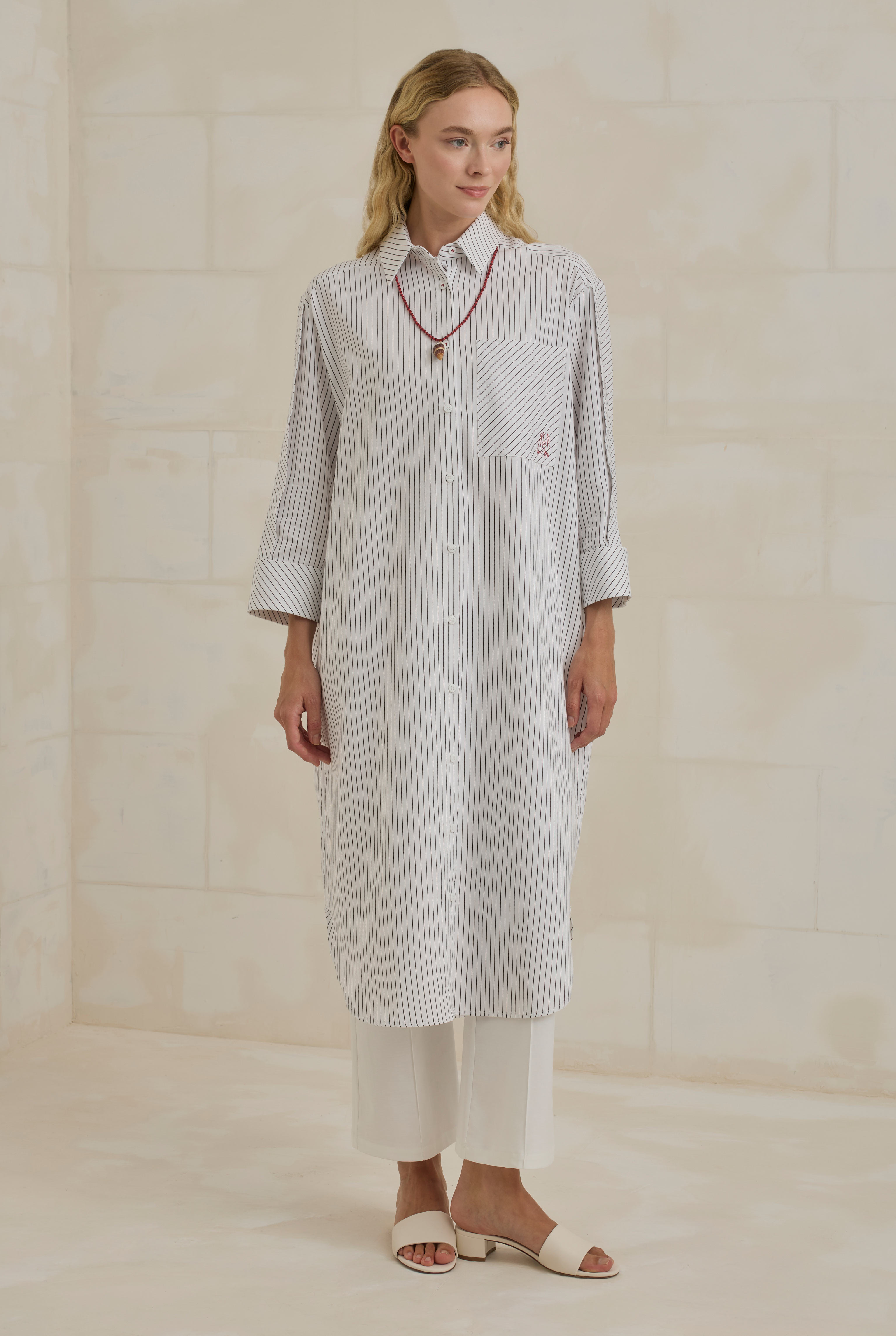 Sagra Shirt White - HE-QA