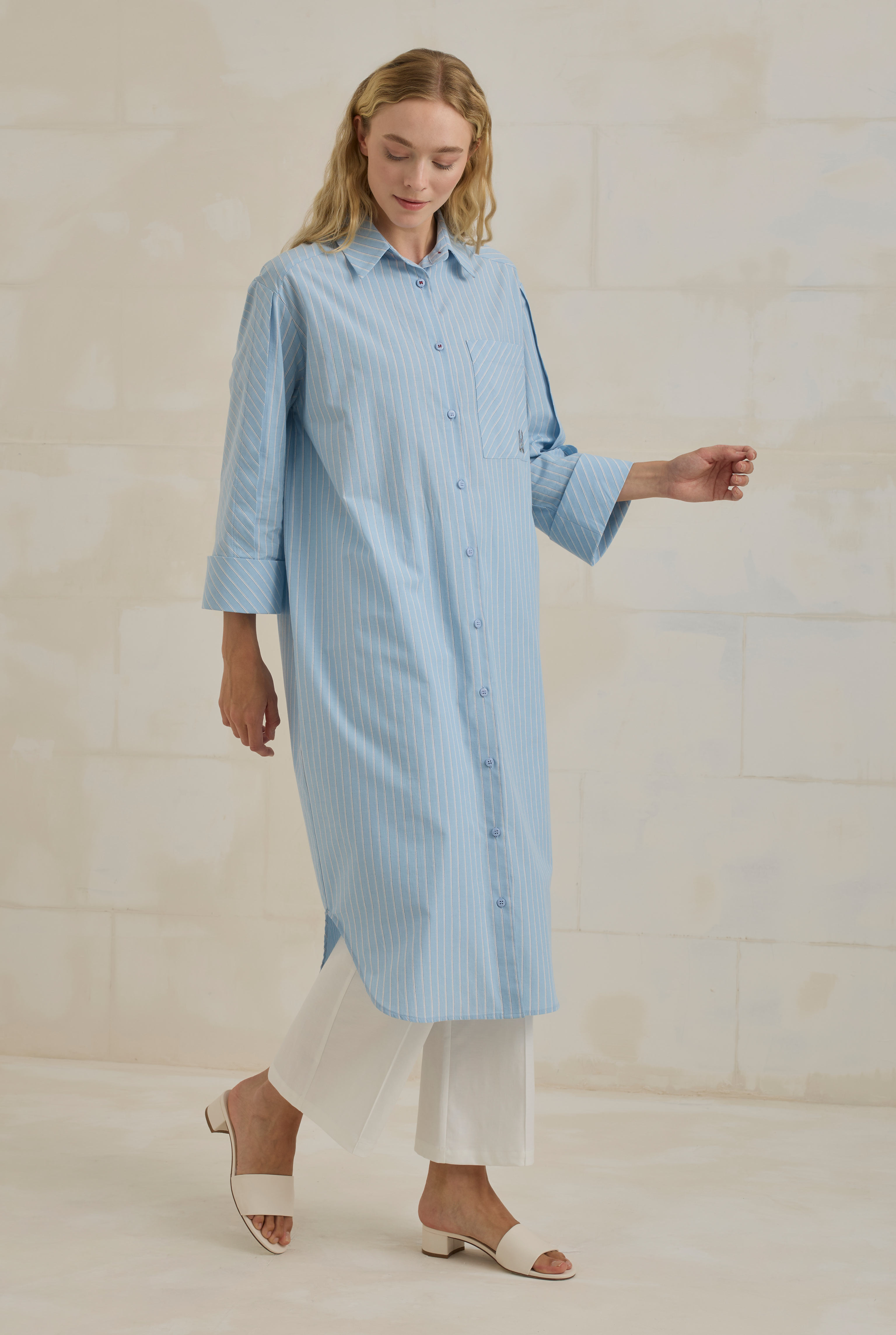 Sagra Shirt Blue - 3