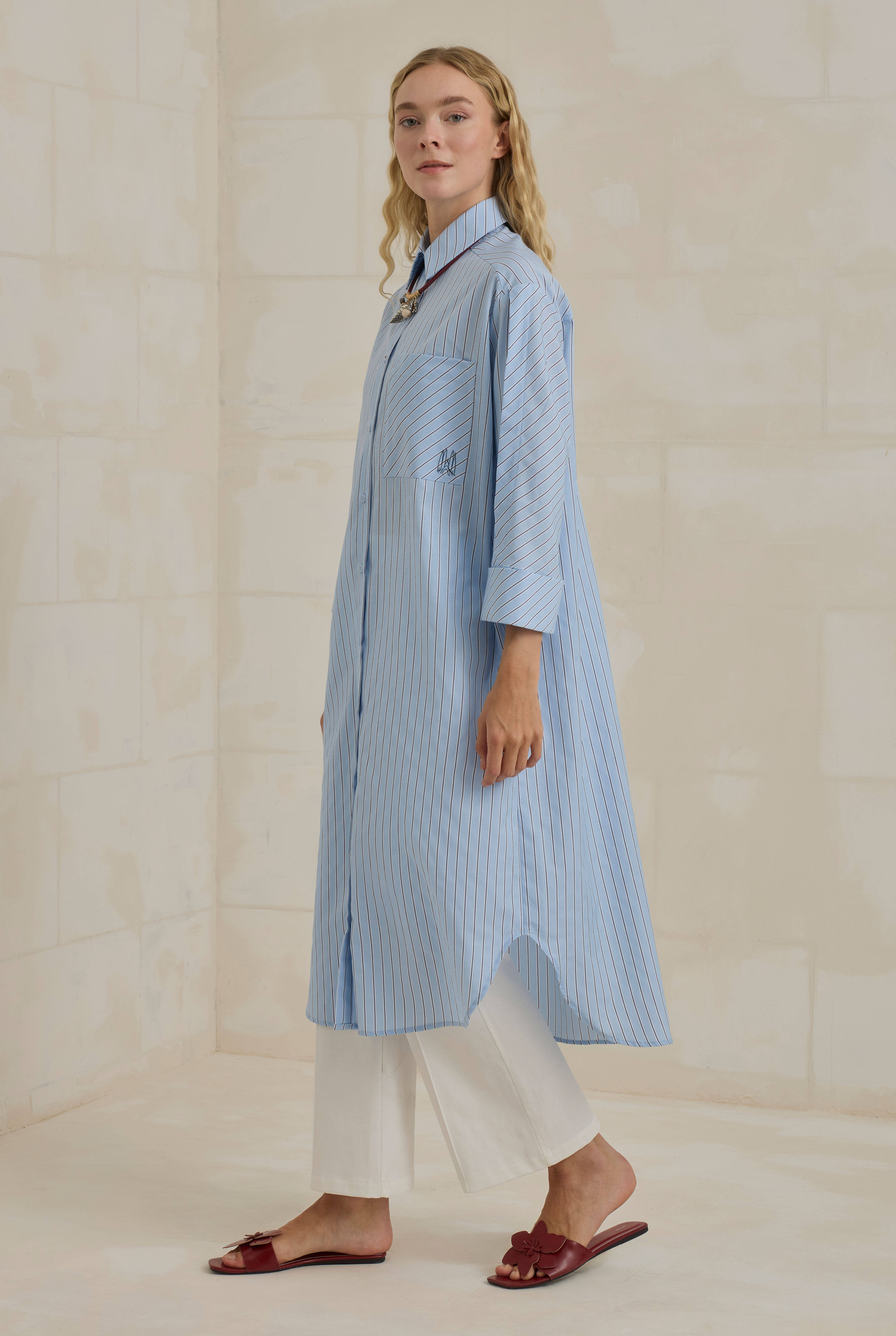 Sagra Shirt Baby Blue - 3