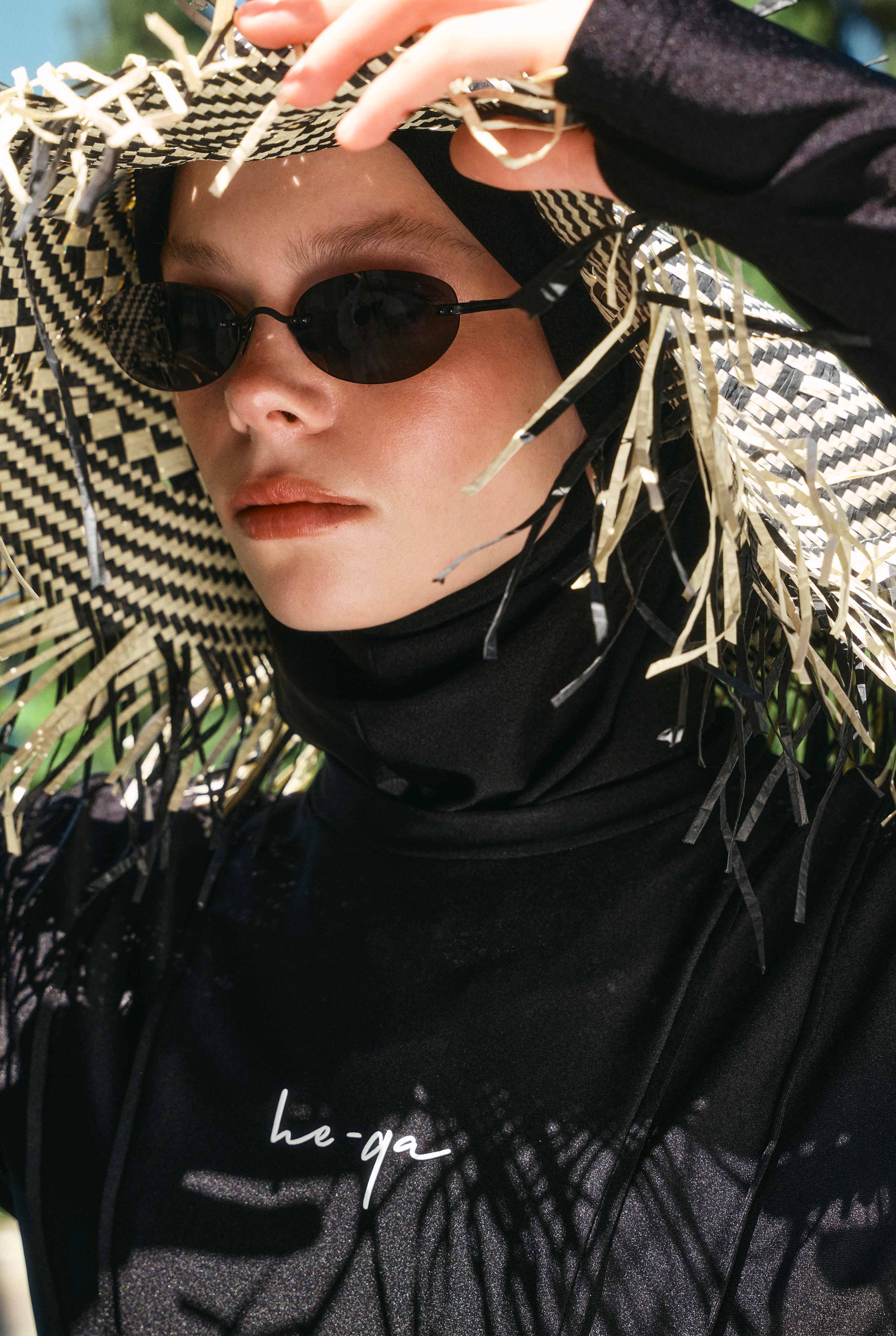 Pintuck Detailed Modest Swimwear Black - 9