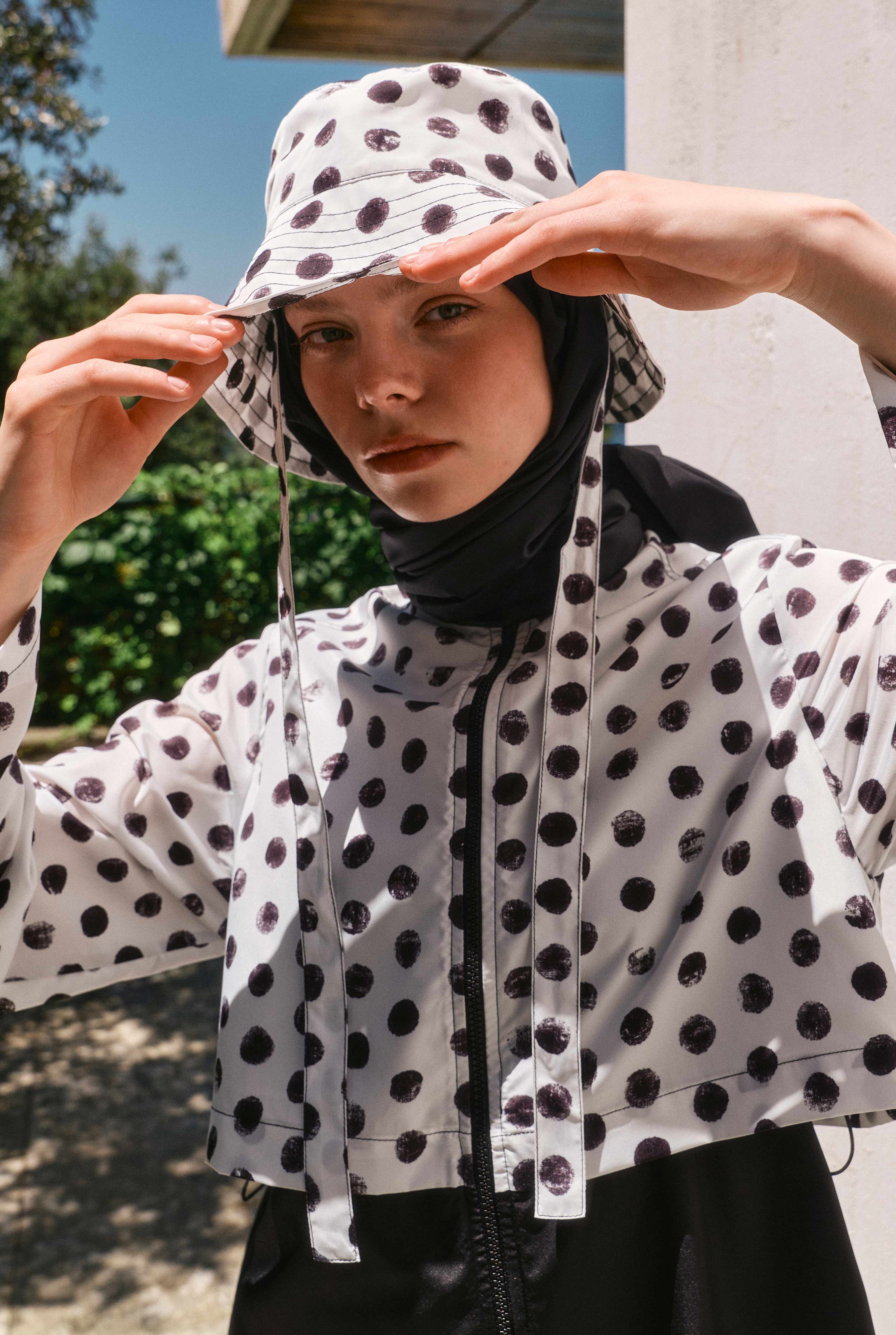 Bucket Hat Dotti Patterned - HE-QA