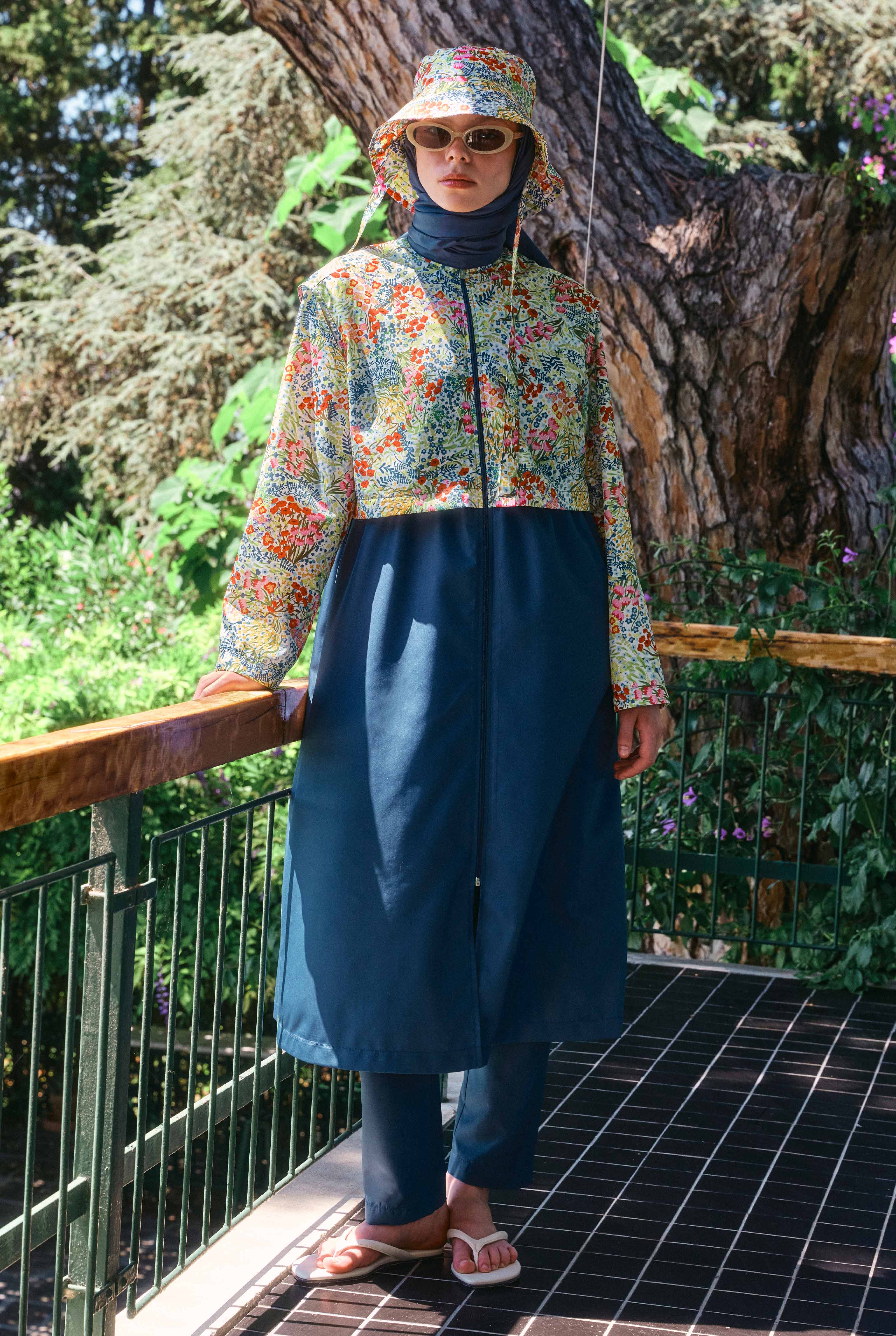 Bucket Hat Floria Patterned - 3