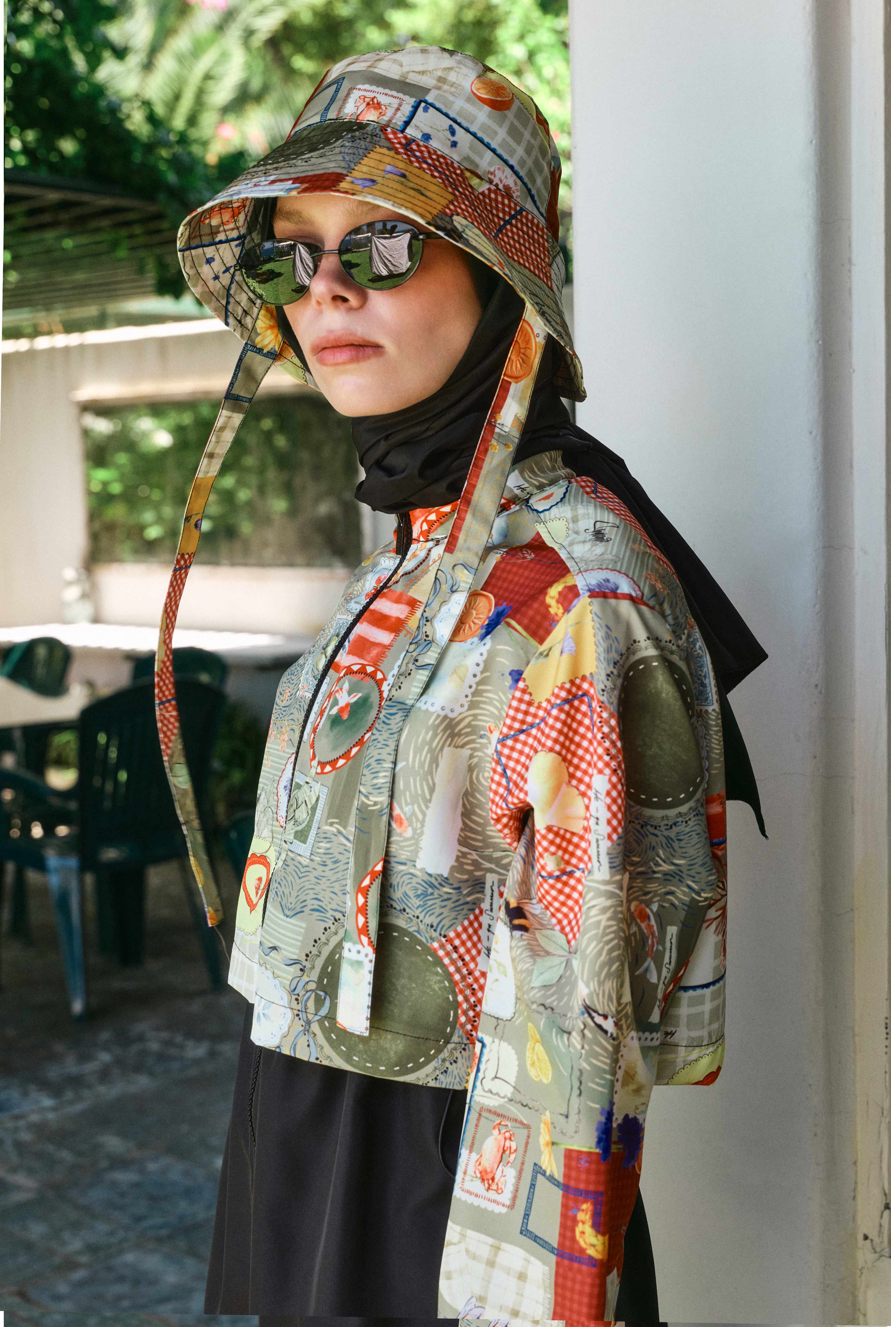 Bucket Hat Garden Mix Patterned - HE-QA